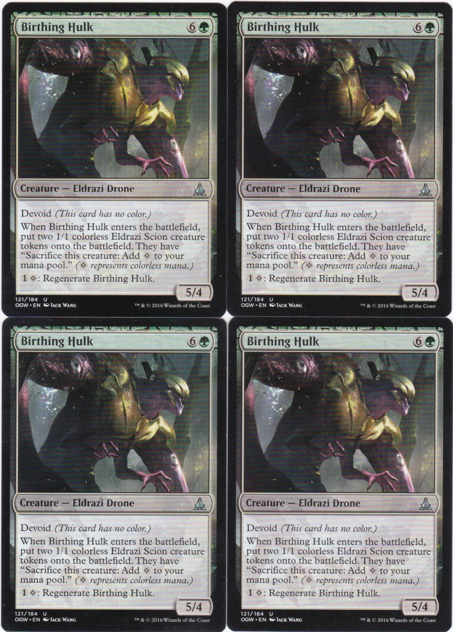 4x Birthing Hulk