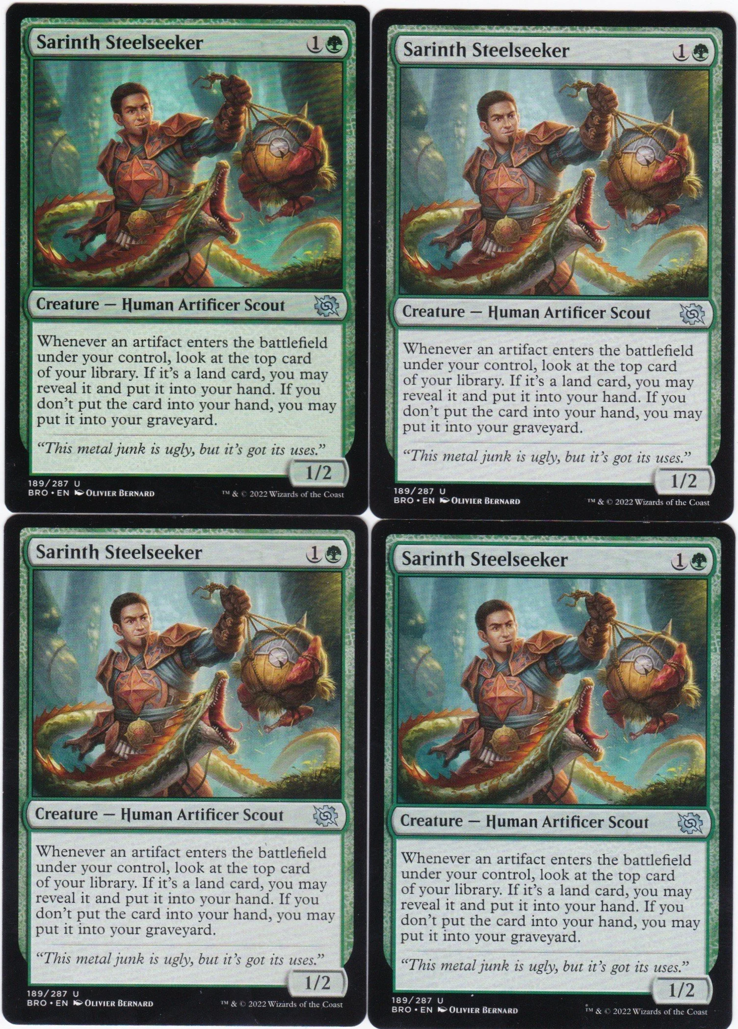 4x Sarinth Steelseeker