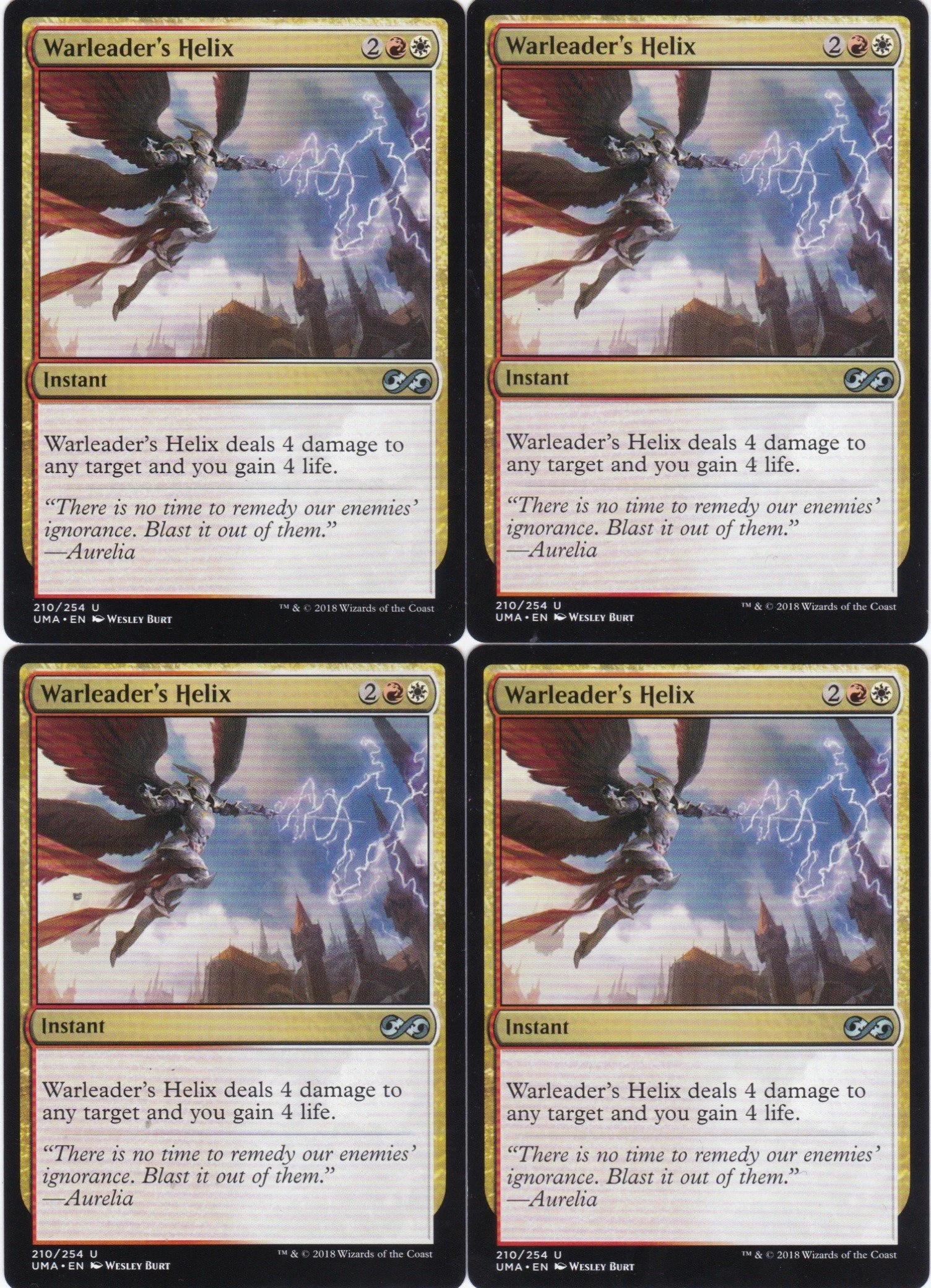 4x Warleader's Helix