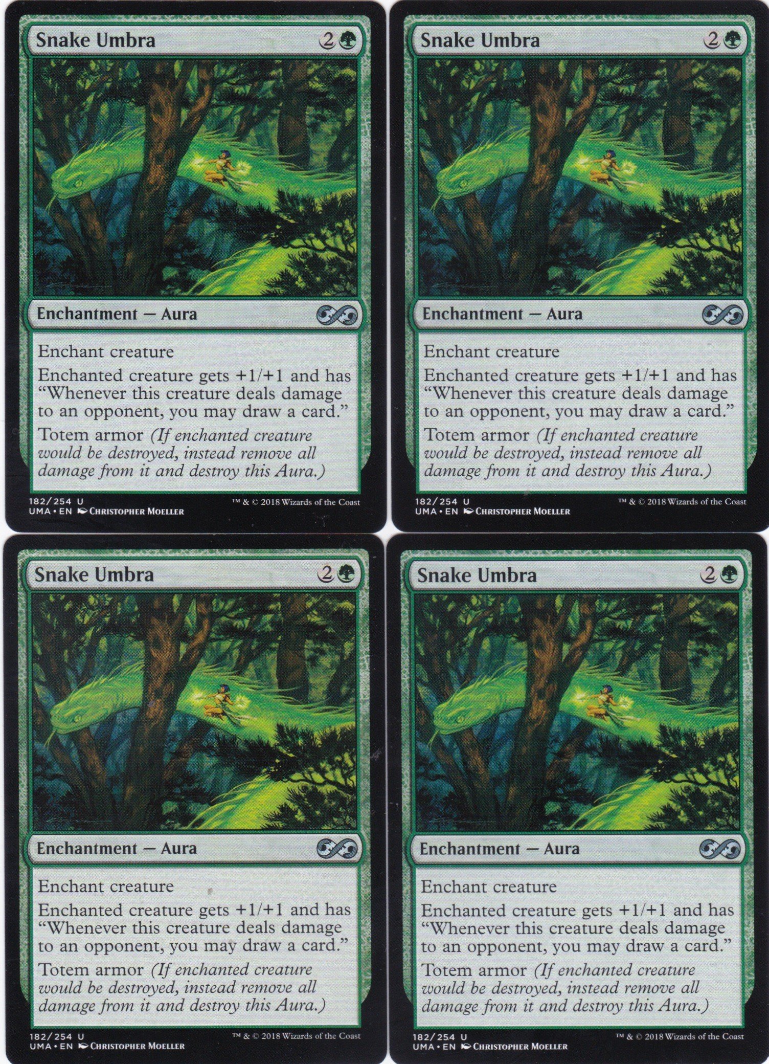 4x Snake Umbra