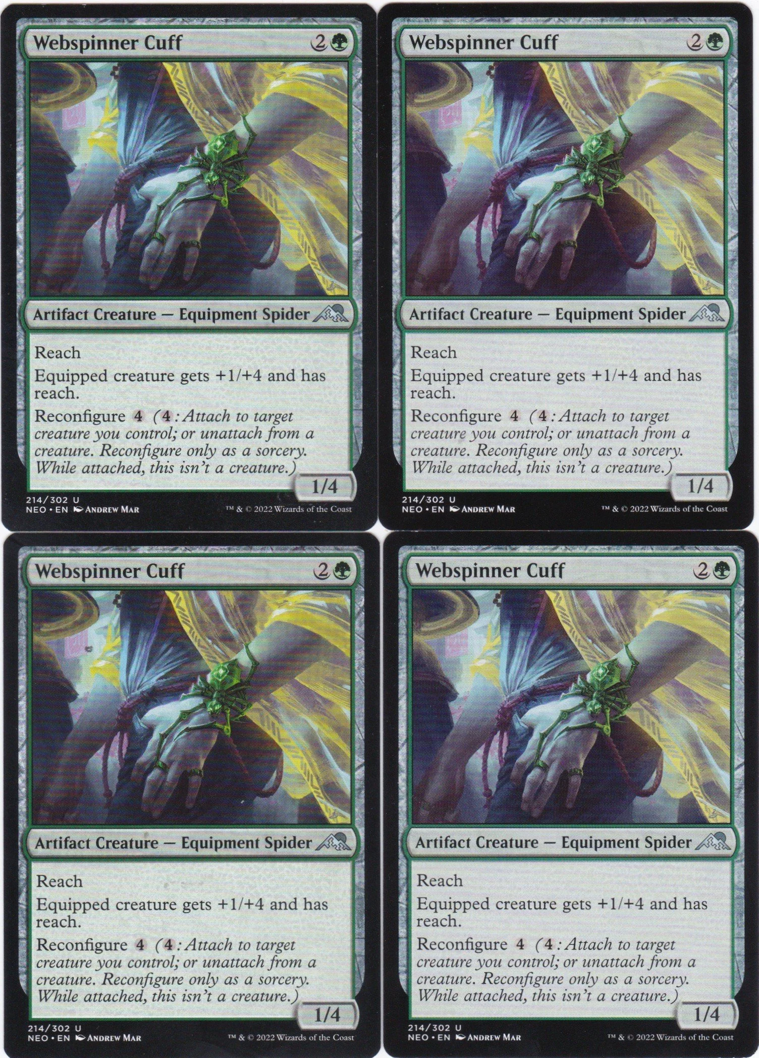4x Webspinner Cuff