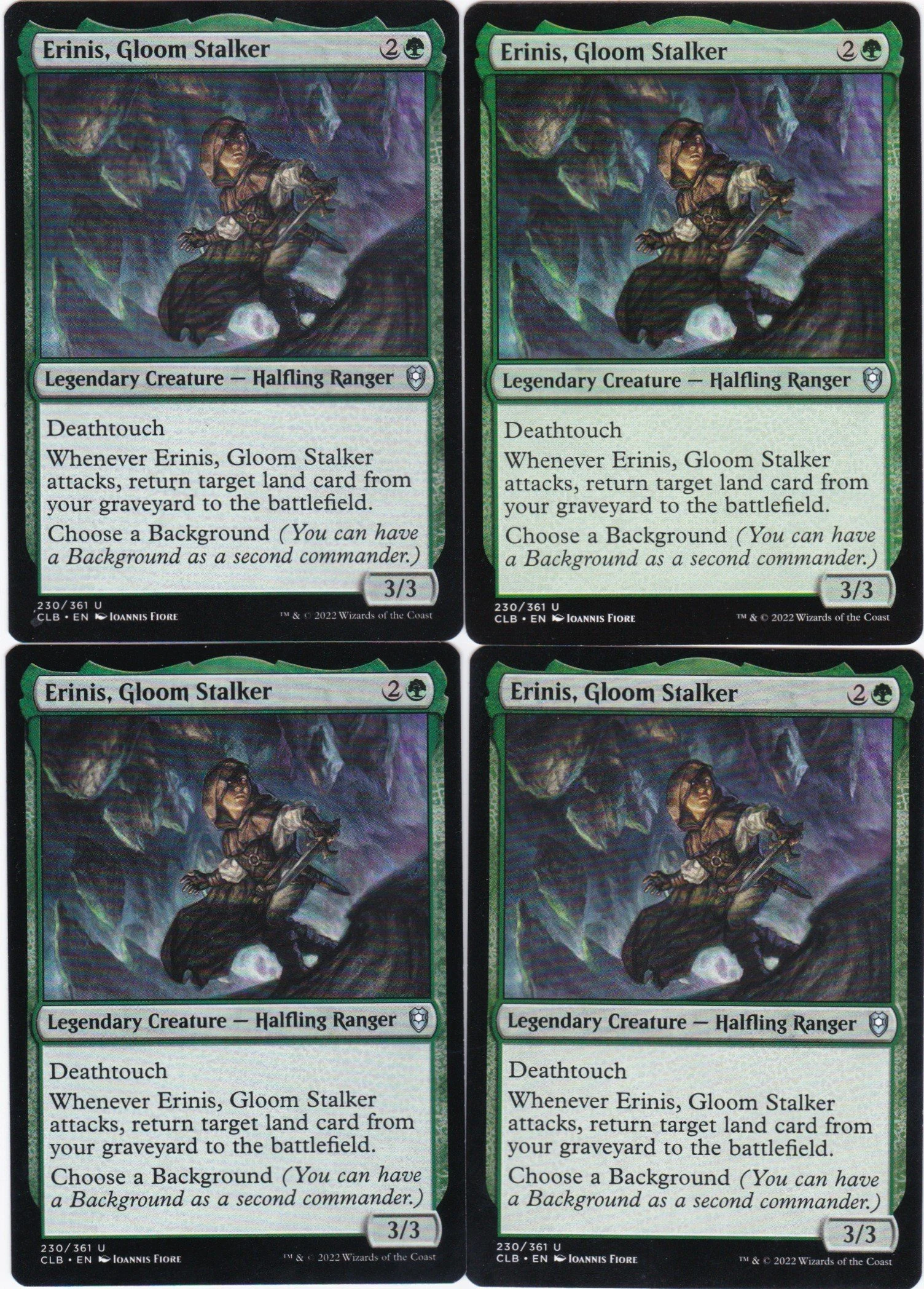 4x Erinis, Gloom Stalker