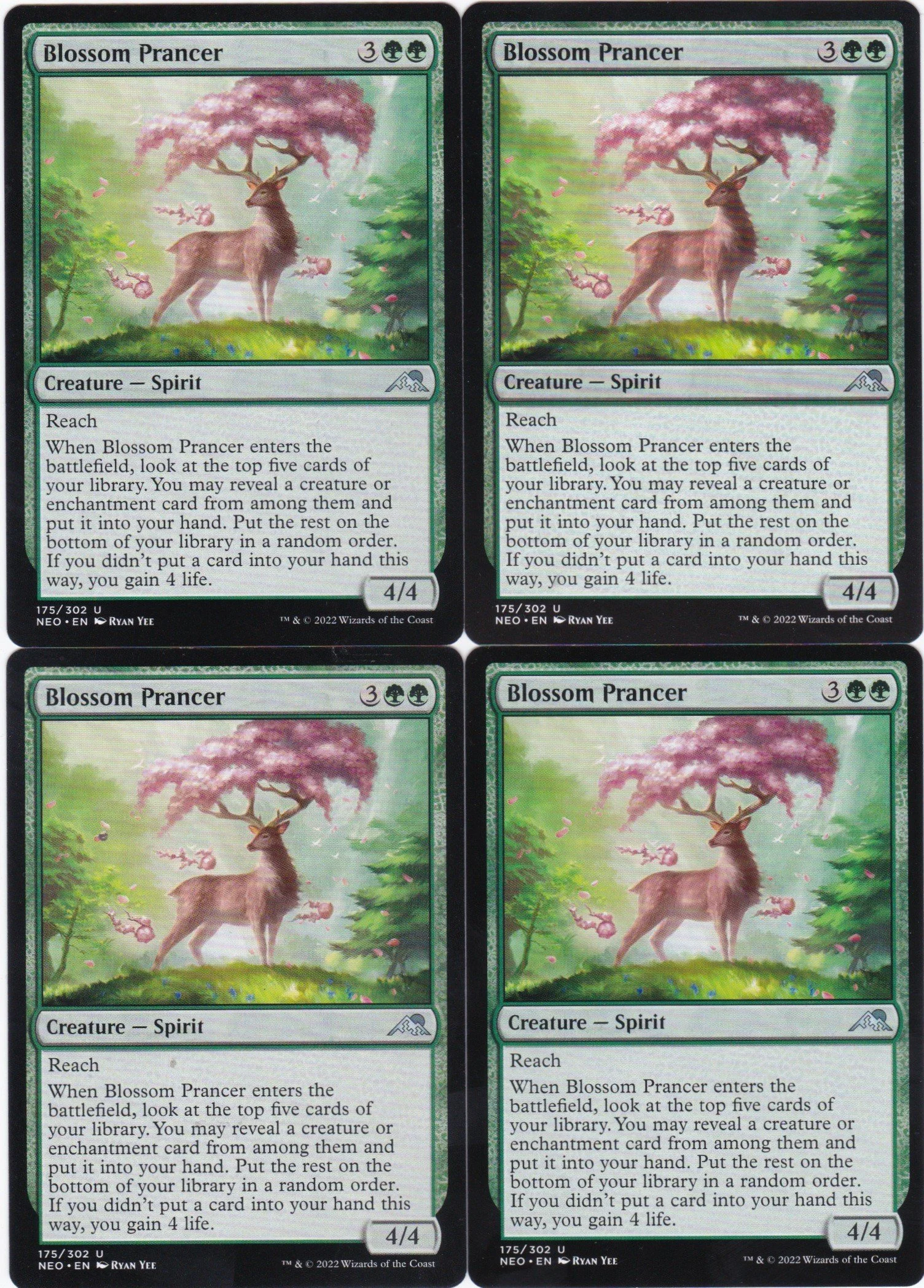 4x Blossom Prancer
