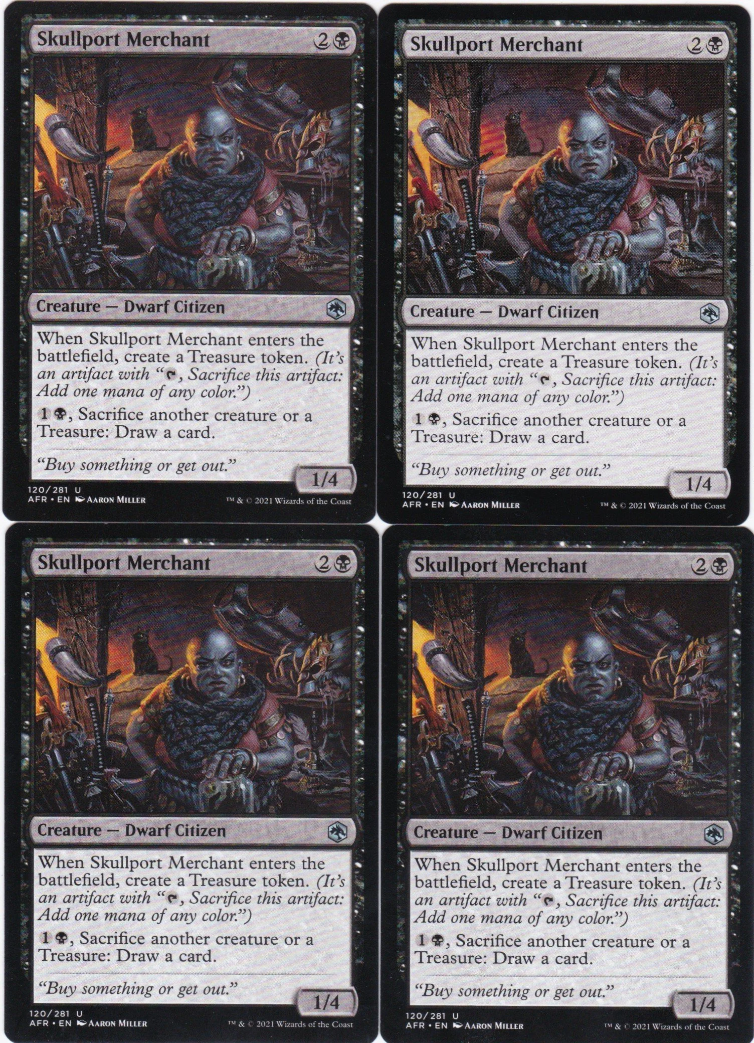 4x Skullport Merchant