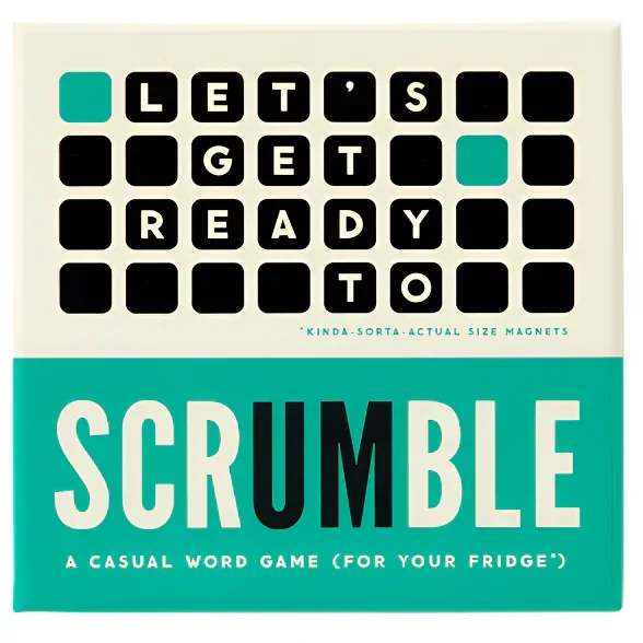 Scrumble Magnetic Word Game