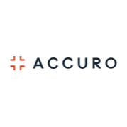Accuro logo with a red plus symbol and the word 'Accuro' in black text.