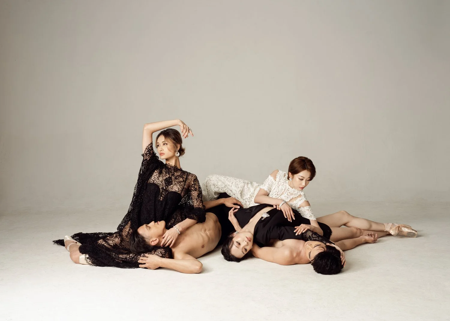 Timeless fashion editorial portrait photographed by Kay Lai Studio in Hong Kong.