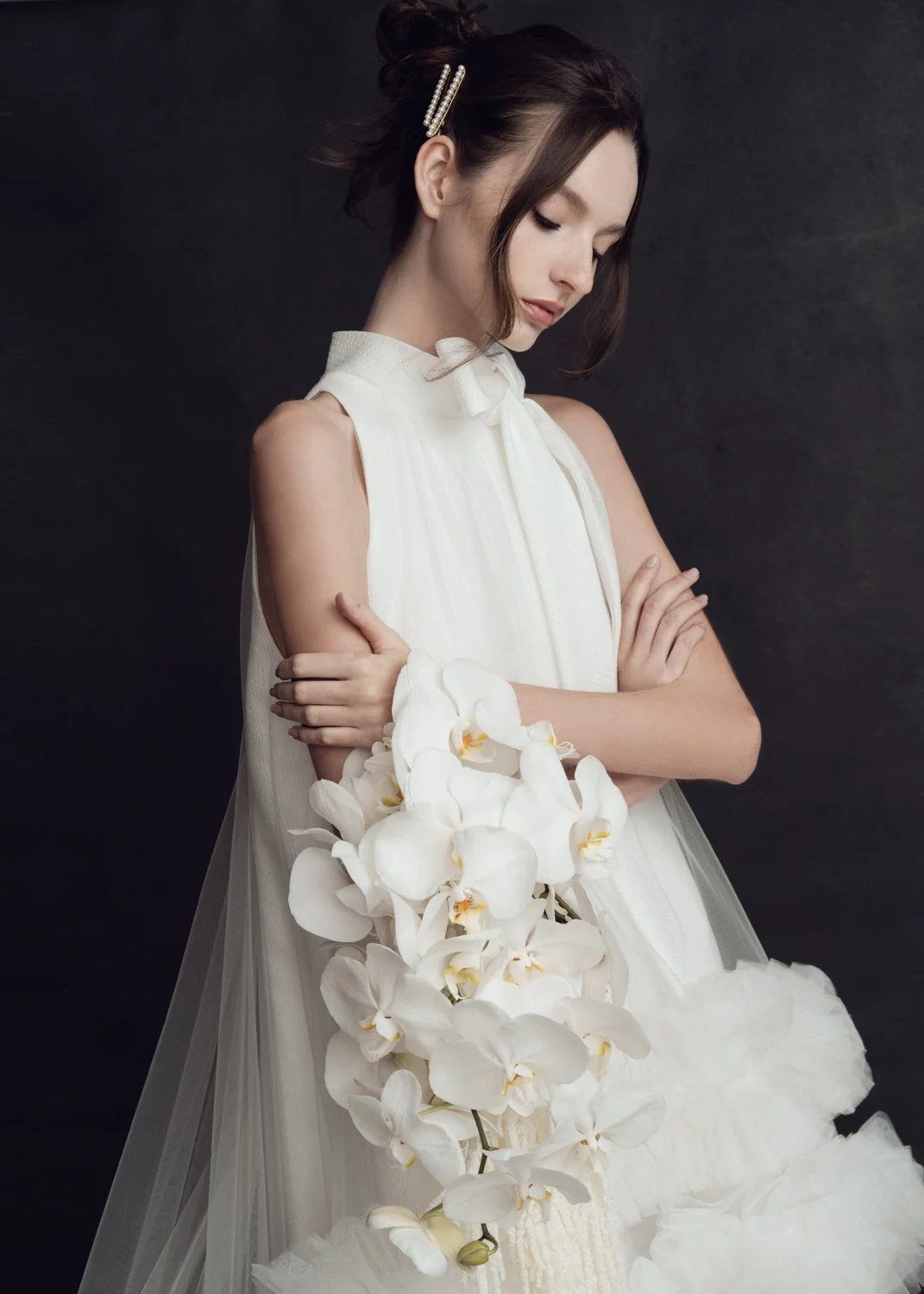 Timeless fashion editorial portrait photographed by Kay Lai Studio in Hong Kong.