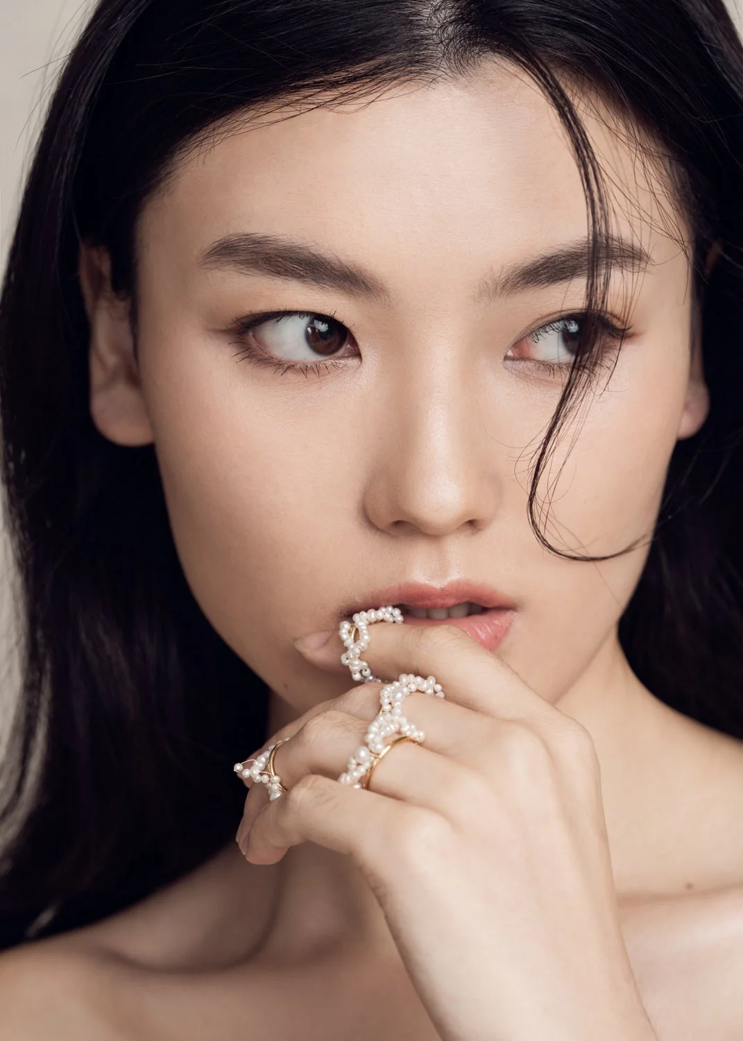 Timeless fashion editorial portrait photographed by Kay Lai Studio in Hong Kong.