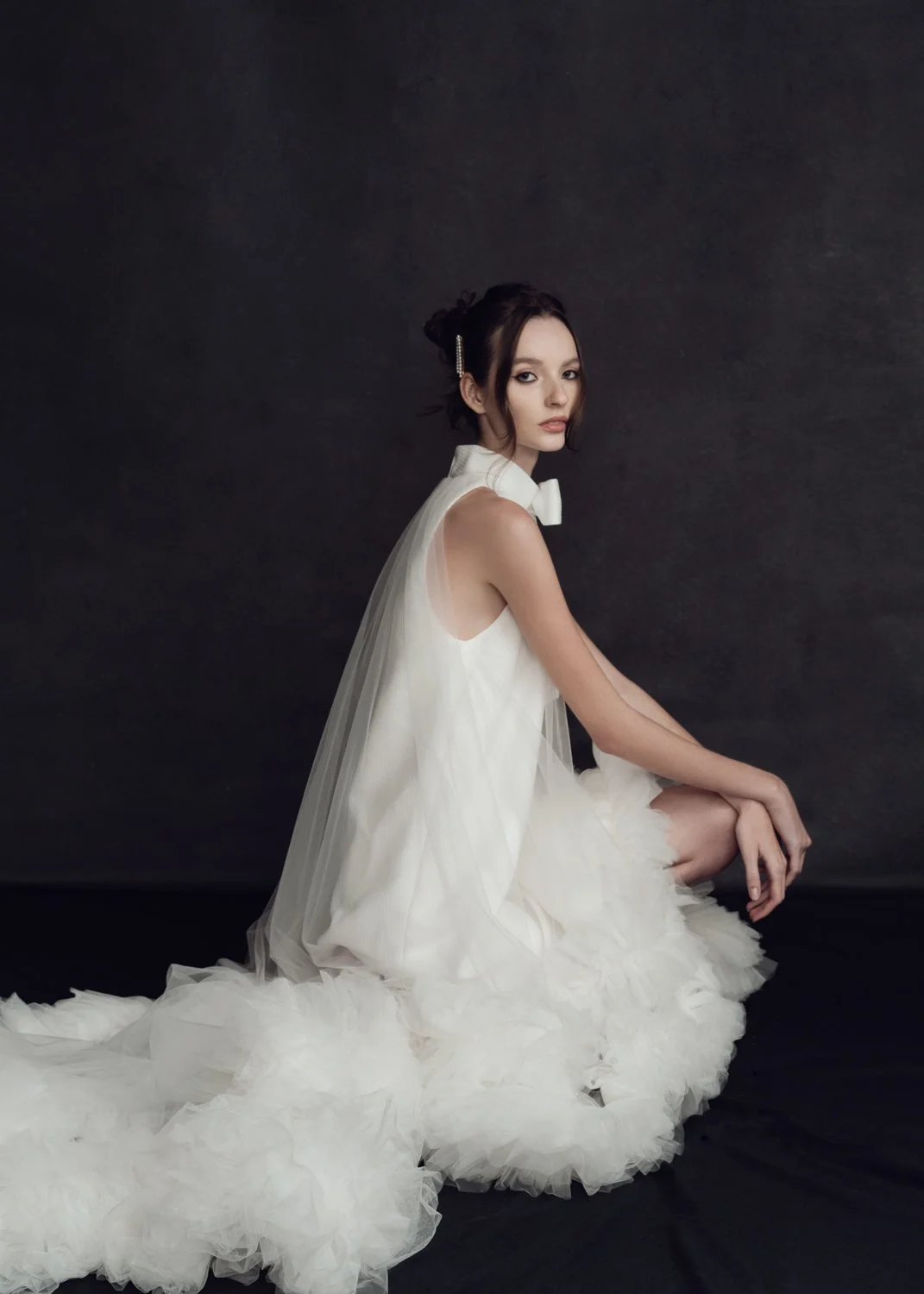 Timeless fashion editorial portrait photographed by Kay Lai Studio in Hong Kong.