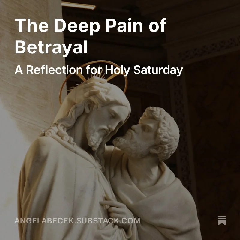The Deep Pain of Betrayal
