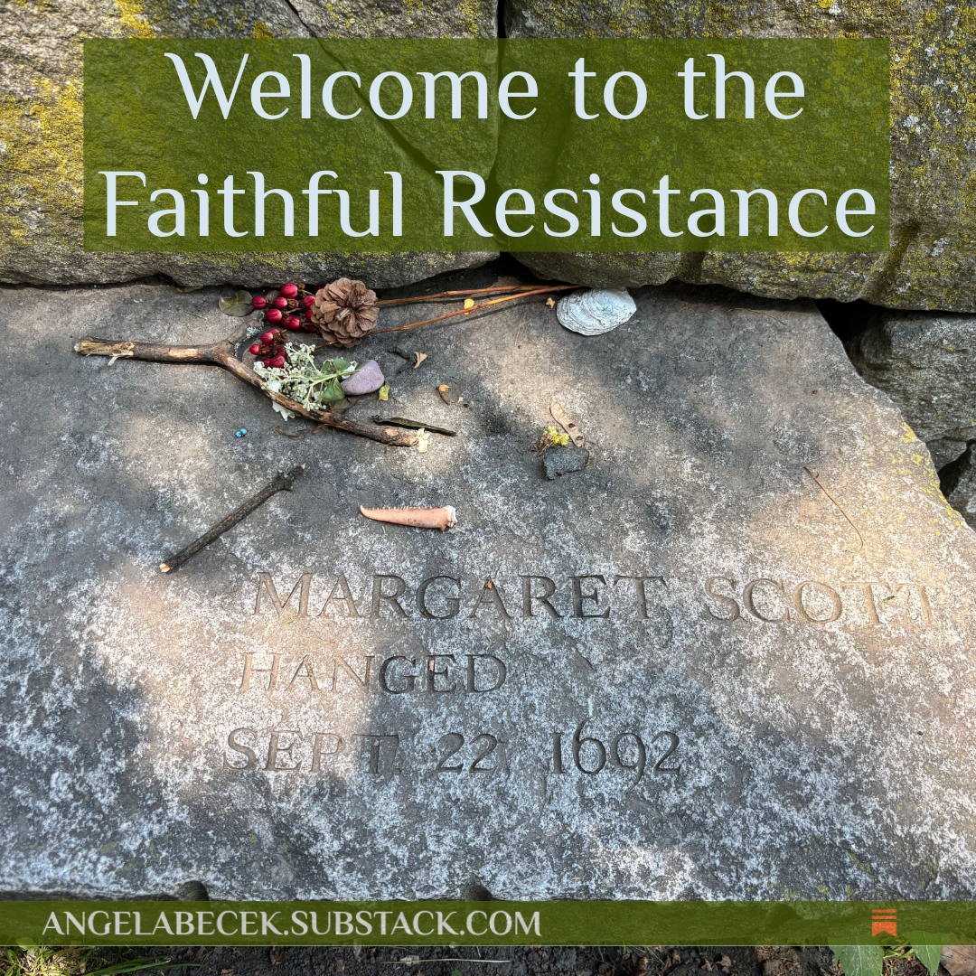 Welcome to the Faithful Resistance