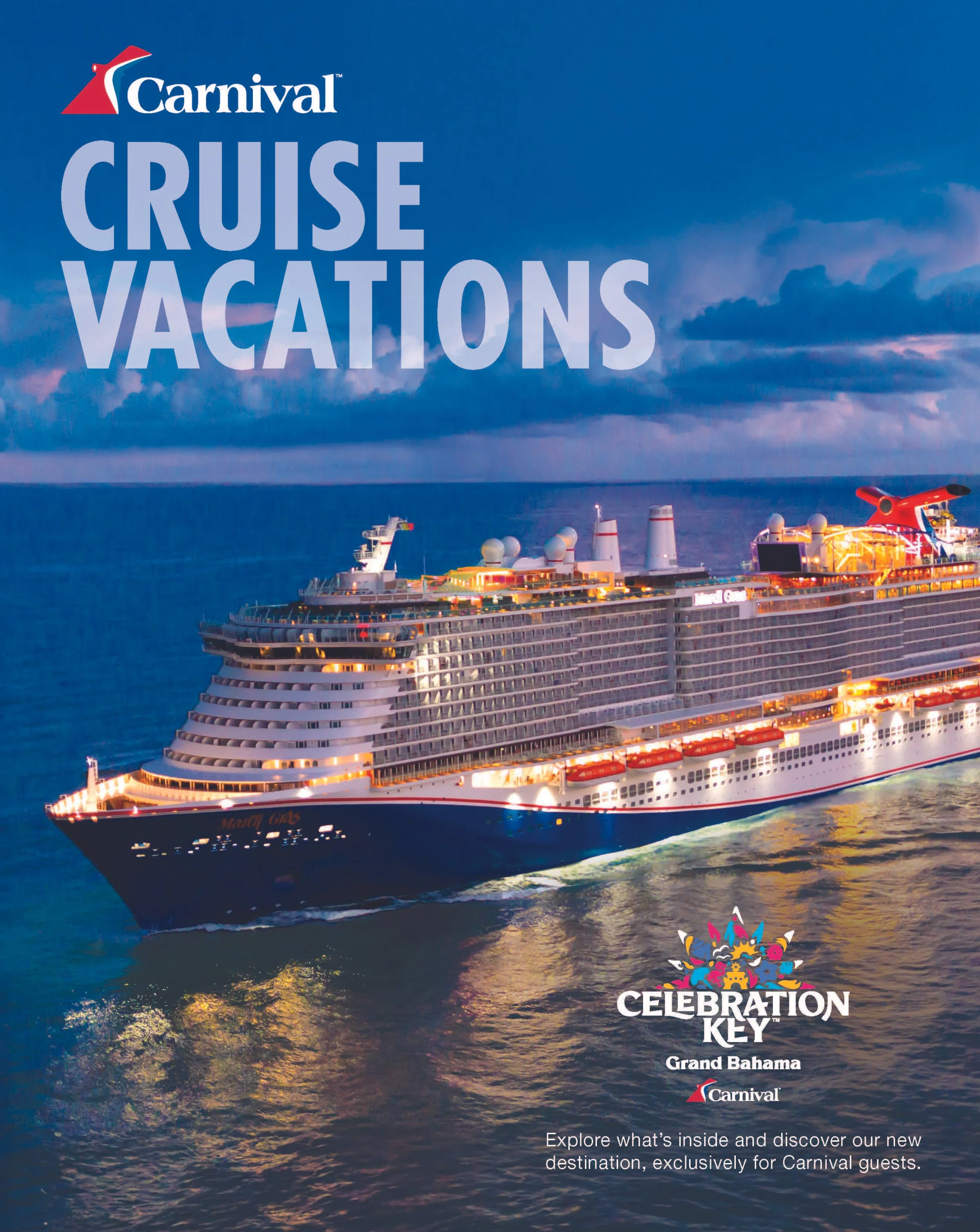 2025 Carnival Vacation Brochure