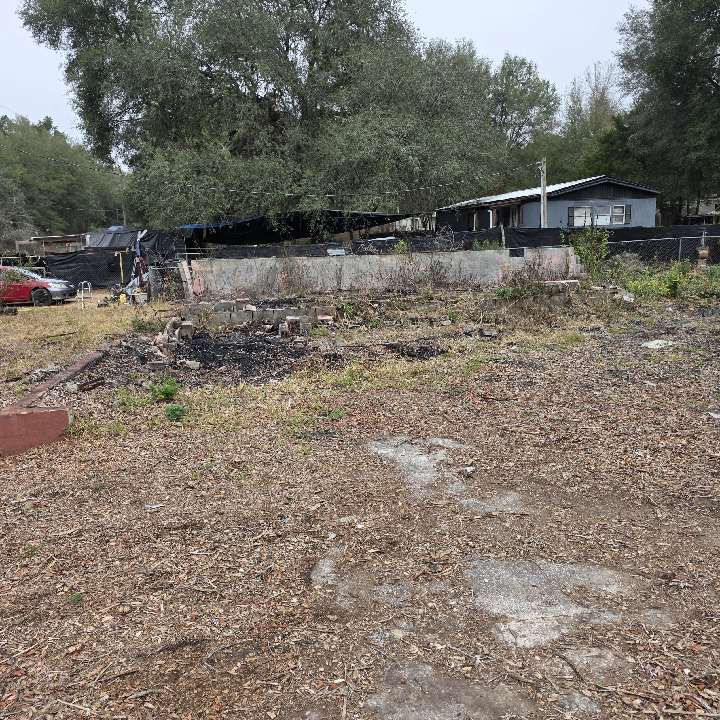 Before Concrete Removal Brandt Rd