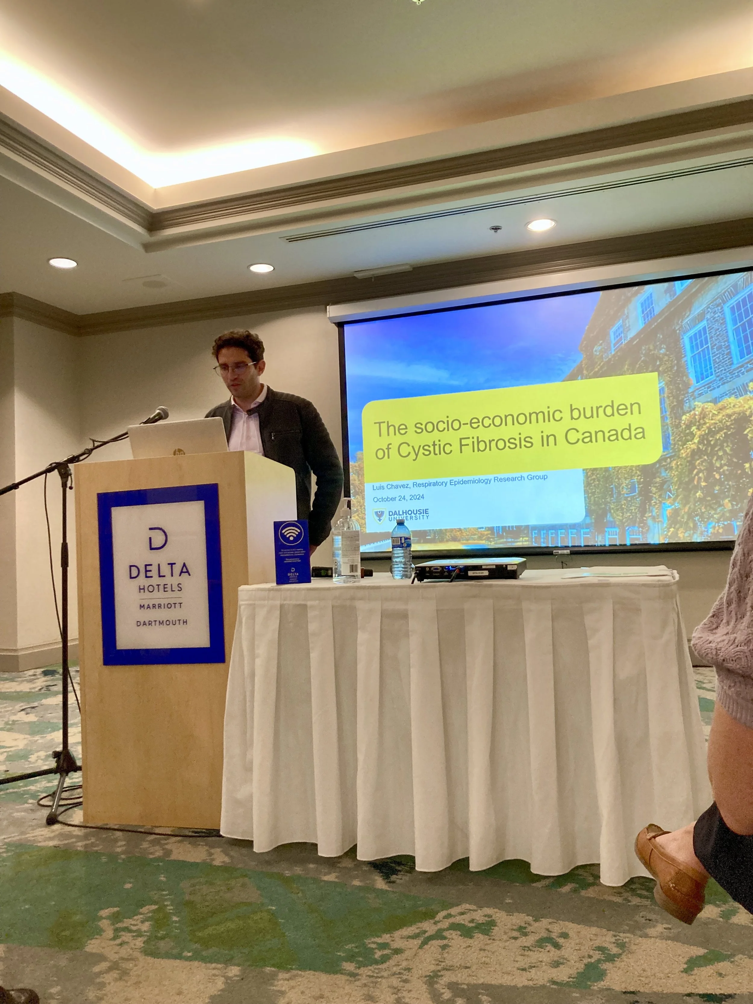 Luis Chavez Presents “The Socio-economic Burden of Cystic Fibrosis in Canada”