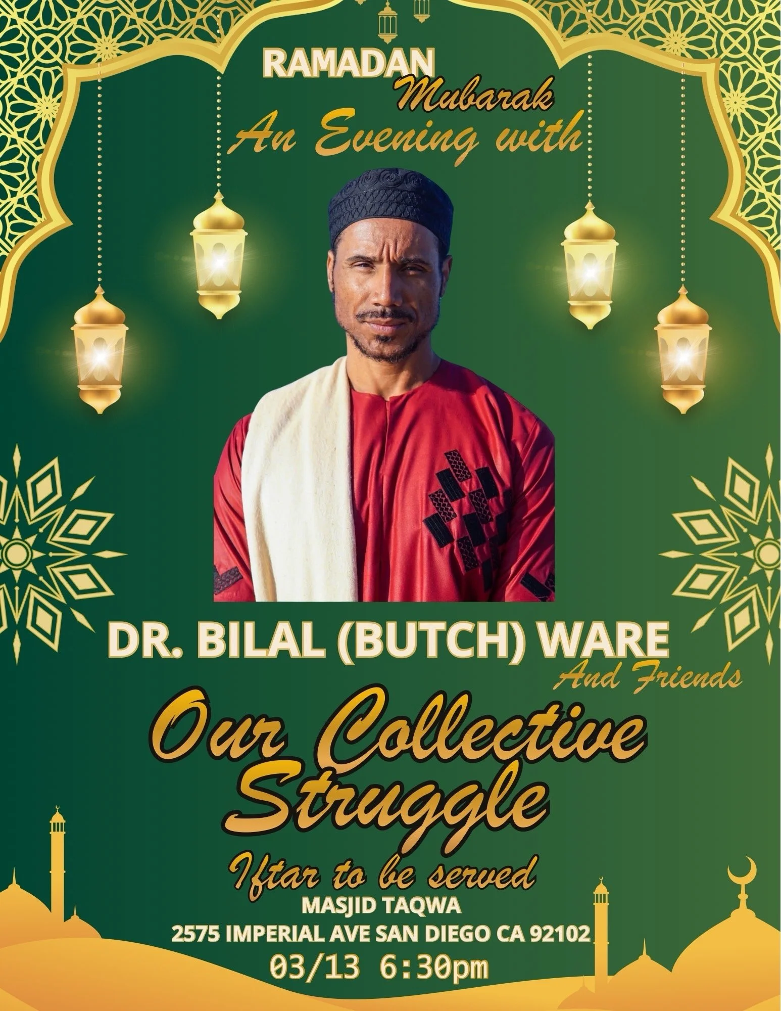 Community Event: Our Collective Struggle + Iftar