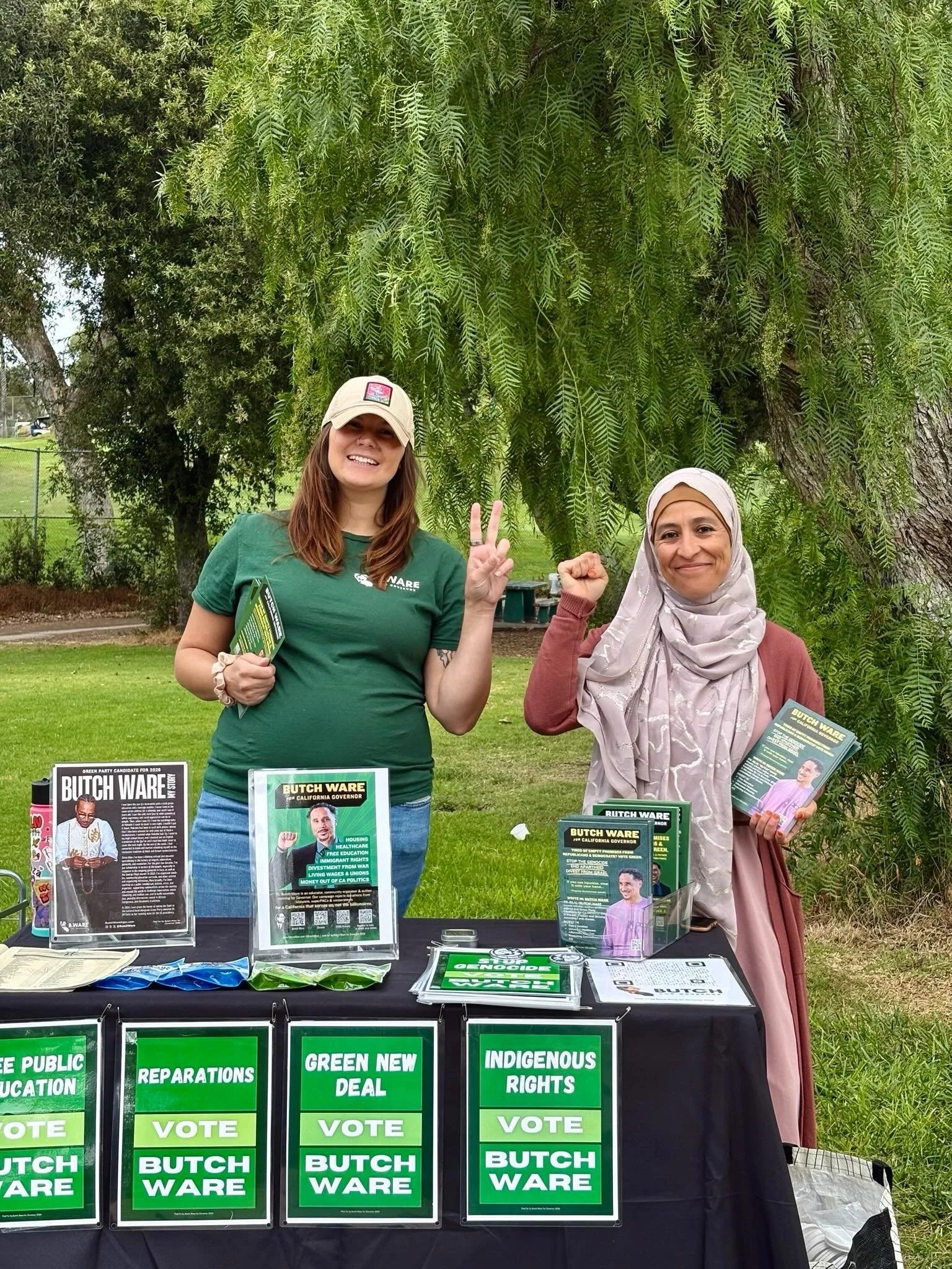 amazing volunteers canvassing for Butch Ware this week in San Diego!