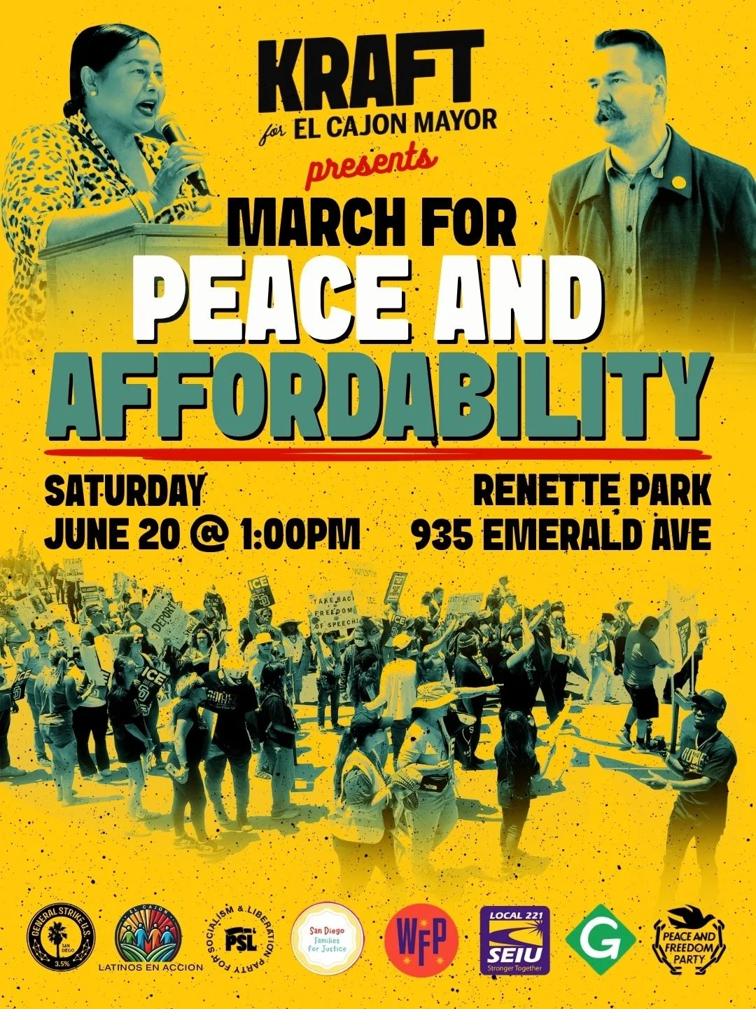 March for Peace and Affordability