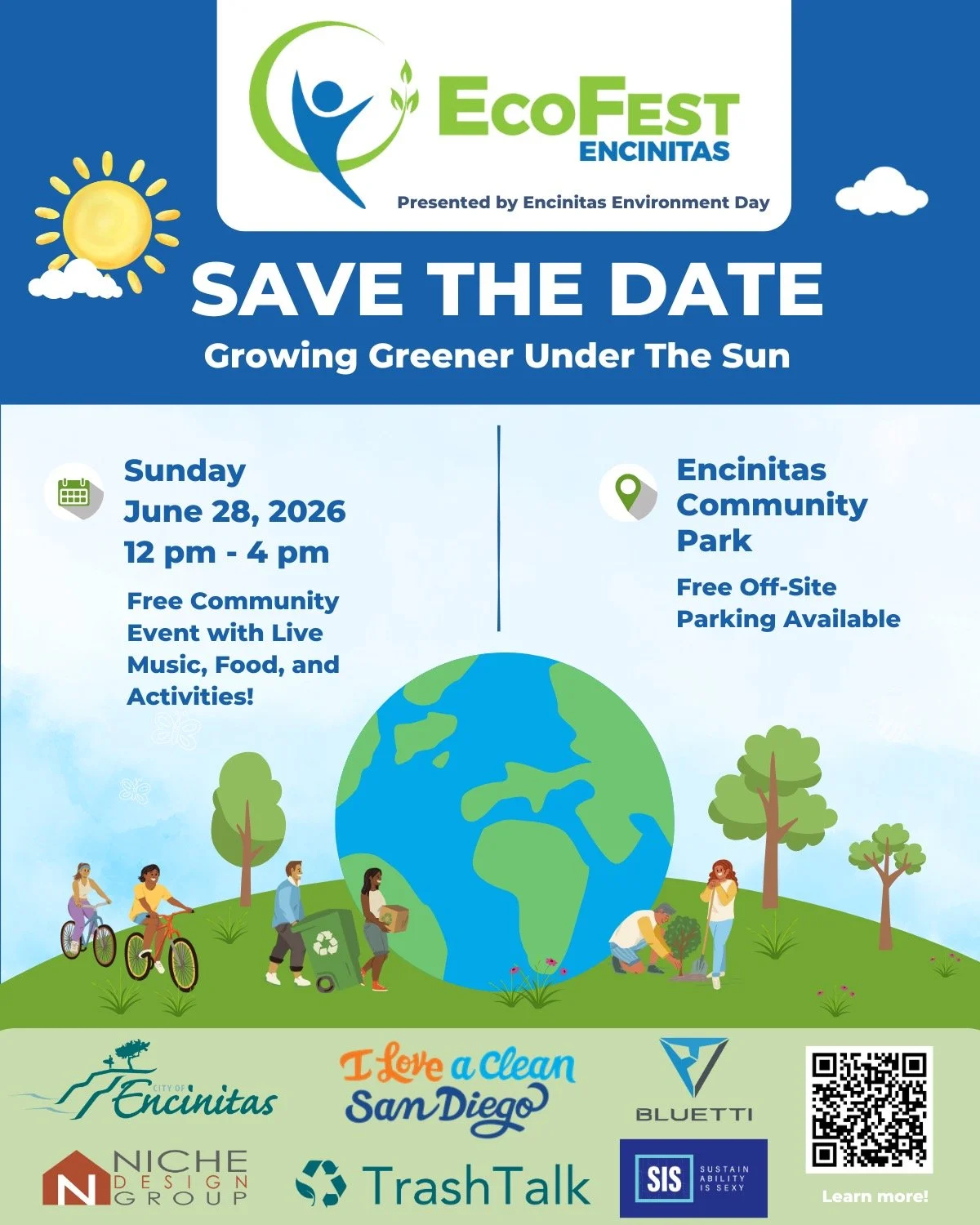 EcoFest Encinitas is the longest-running environmental fair in North County San Diego, bringing together residents, local green businesses, nonprofits, schools, and government agencies to showcase practical ways to &ldquo;go green.&rdquo; GPSD will h