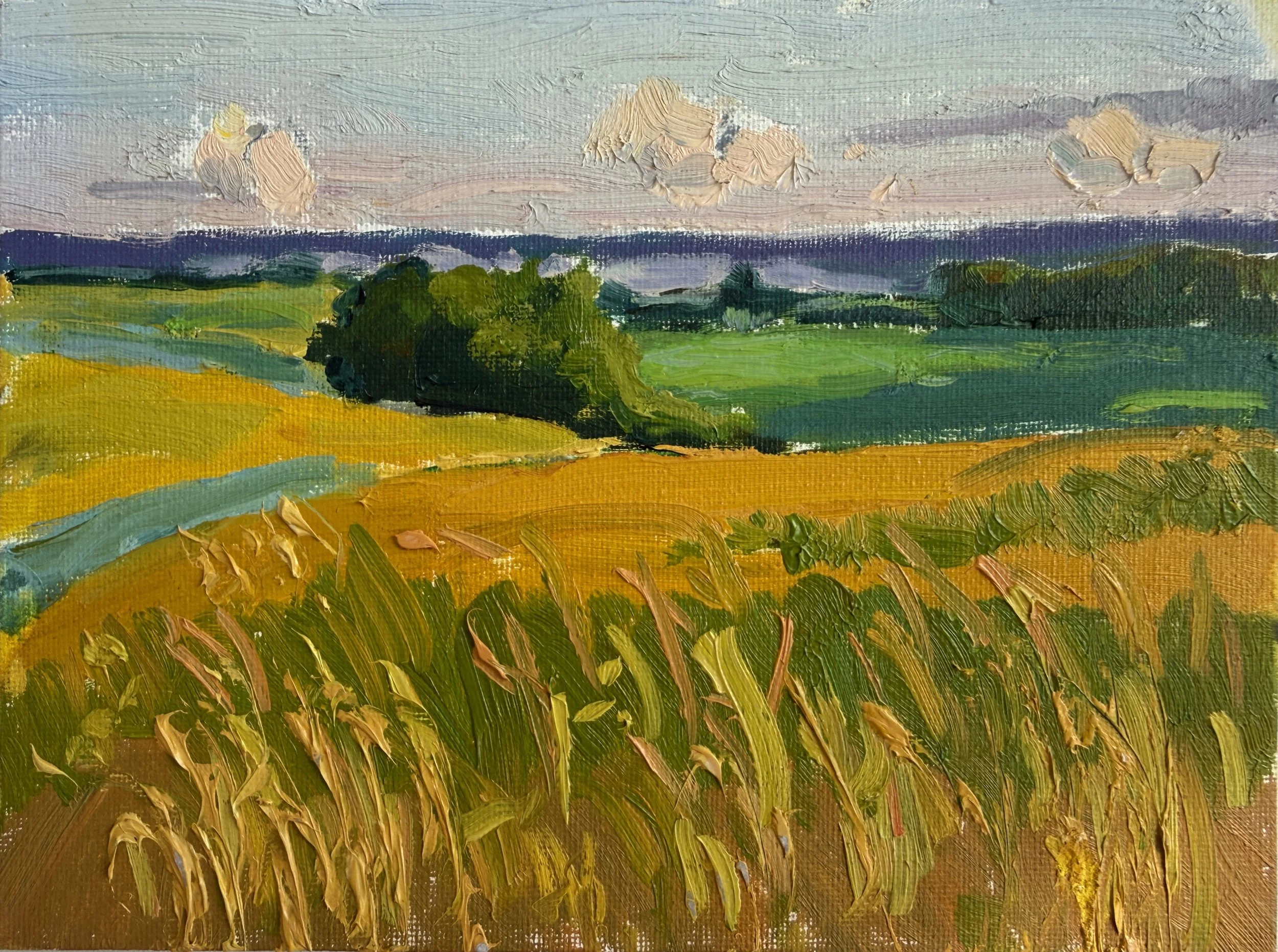 Sunny Day, 2025
Oil on canvas board
8 × 6 in