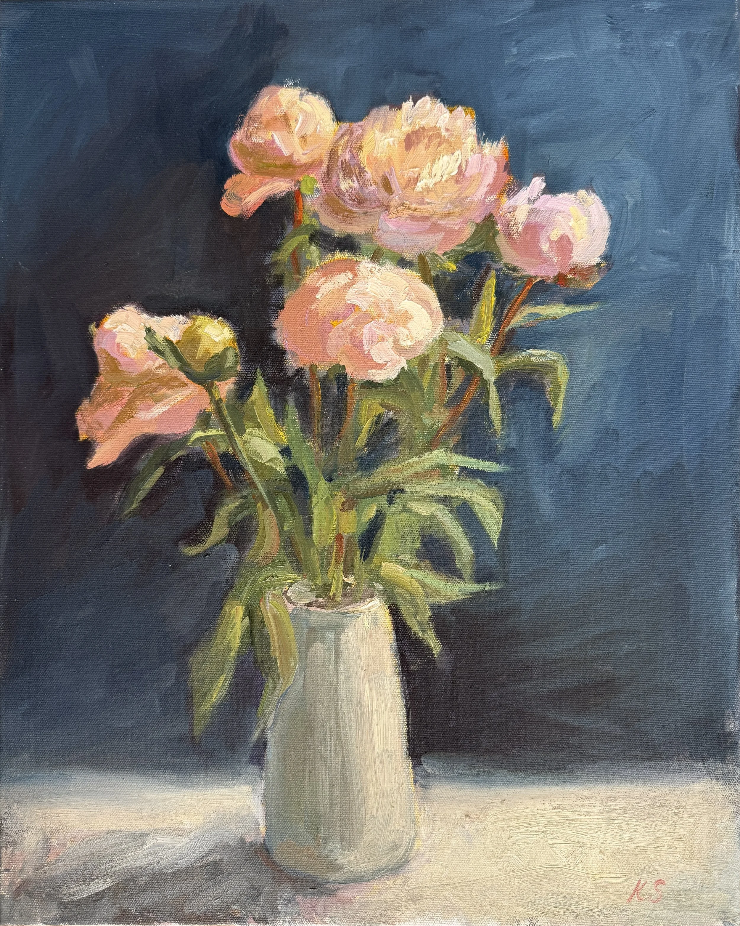 Winter Peonies, 2024
Oil on canvas
16 × 20 in