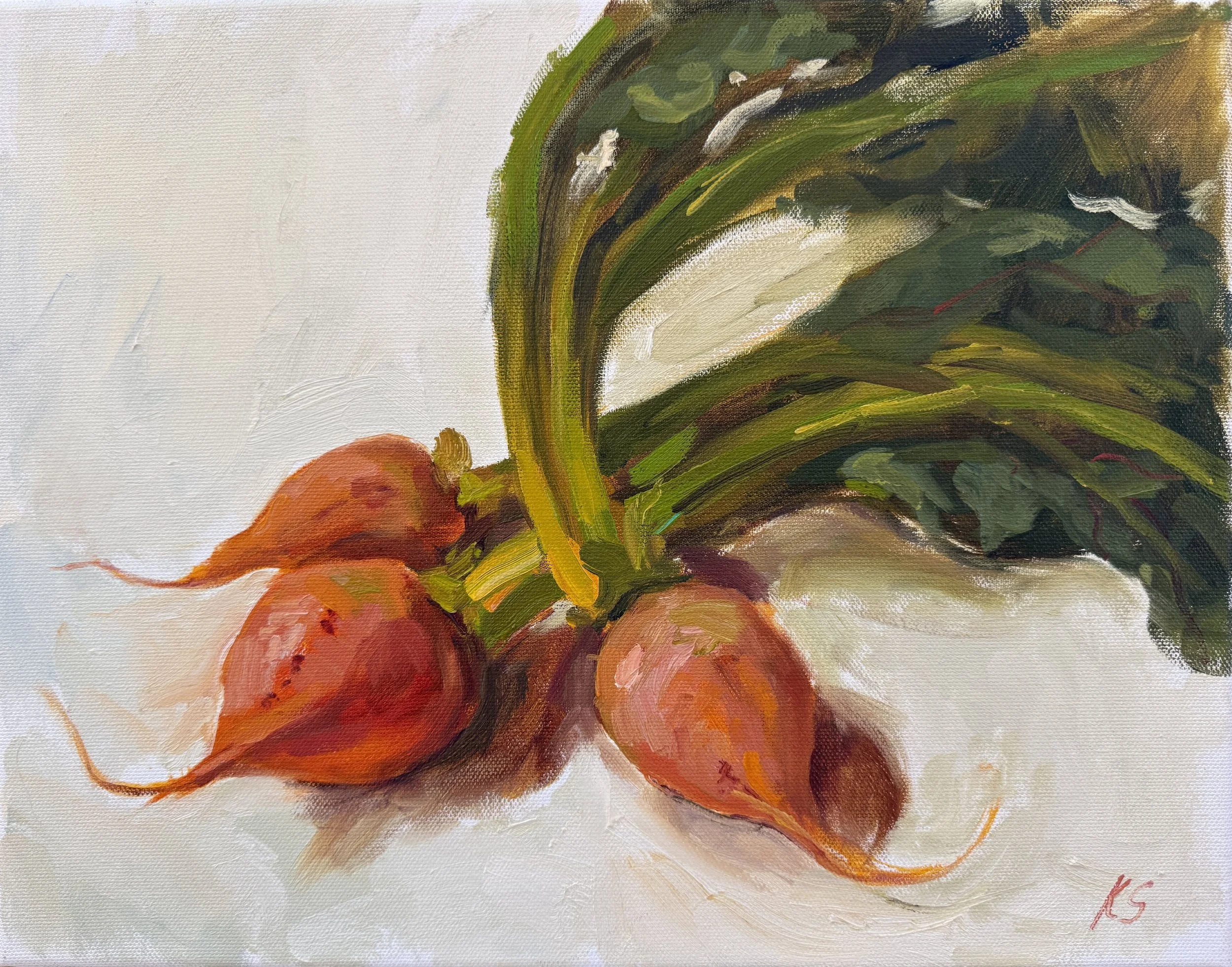 Orange Beets, 2024
Oil on canvas
14 × 11 in