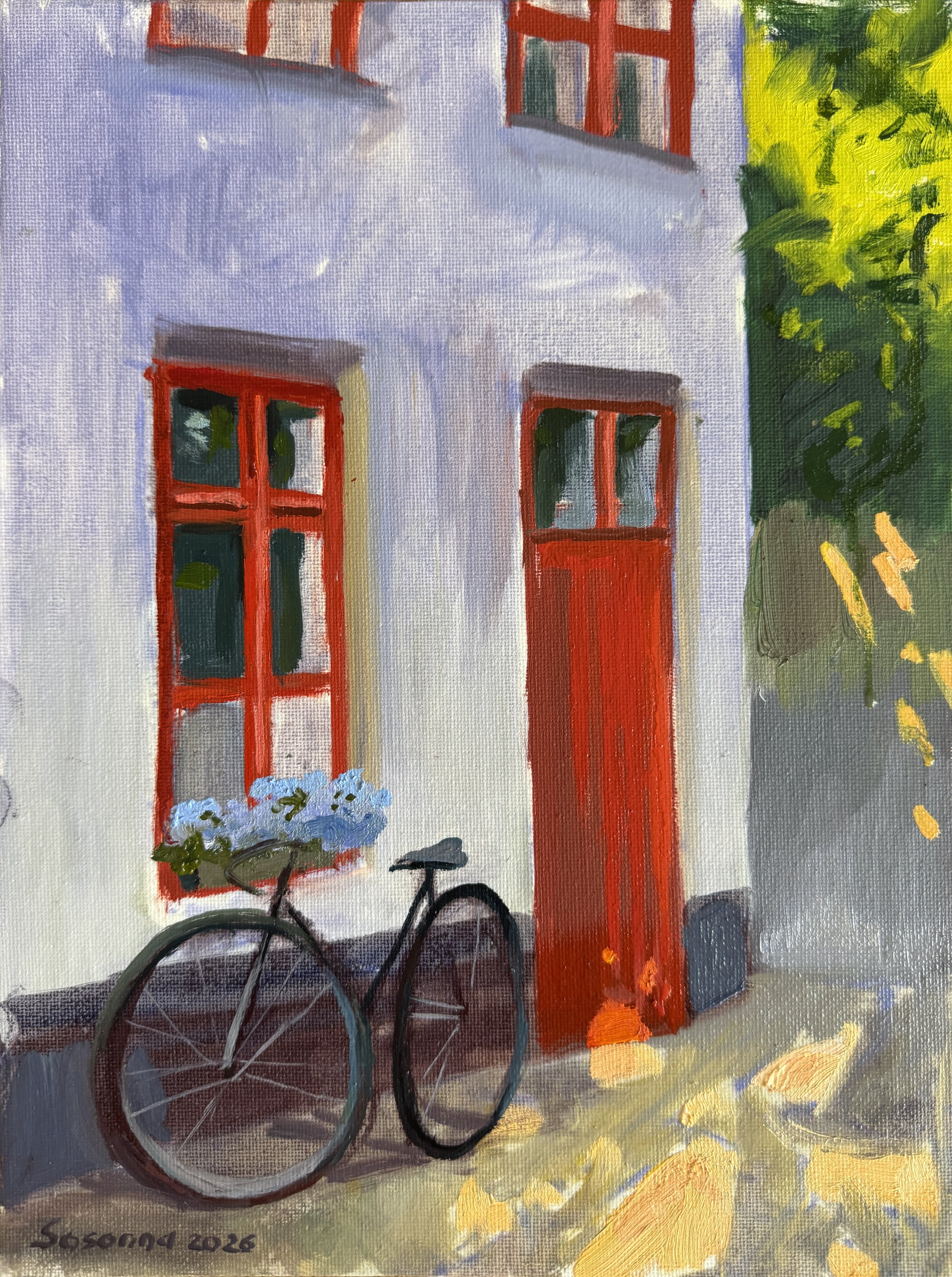 Streets of Brugge, 2026
Oil on canvas board
9 × 12 in