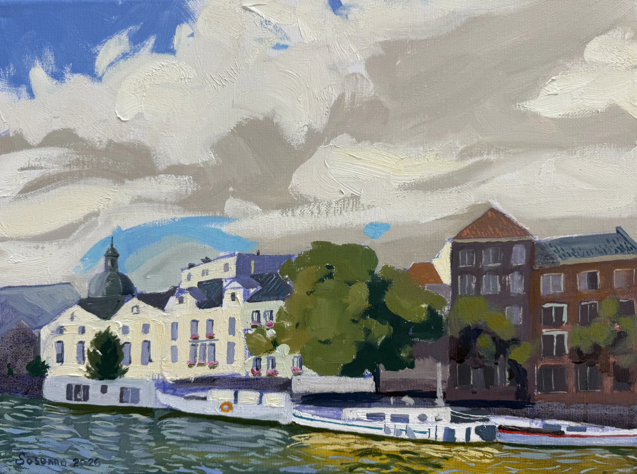 Summer in Amsterdam, 2026
Oil on canvas
16 × 12 in