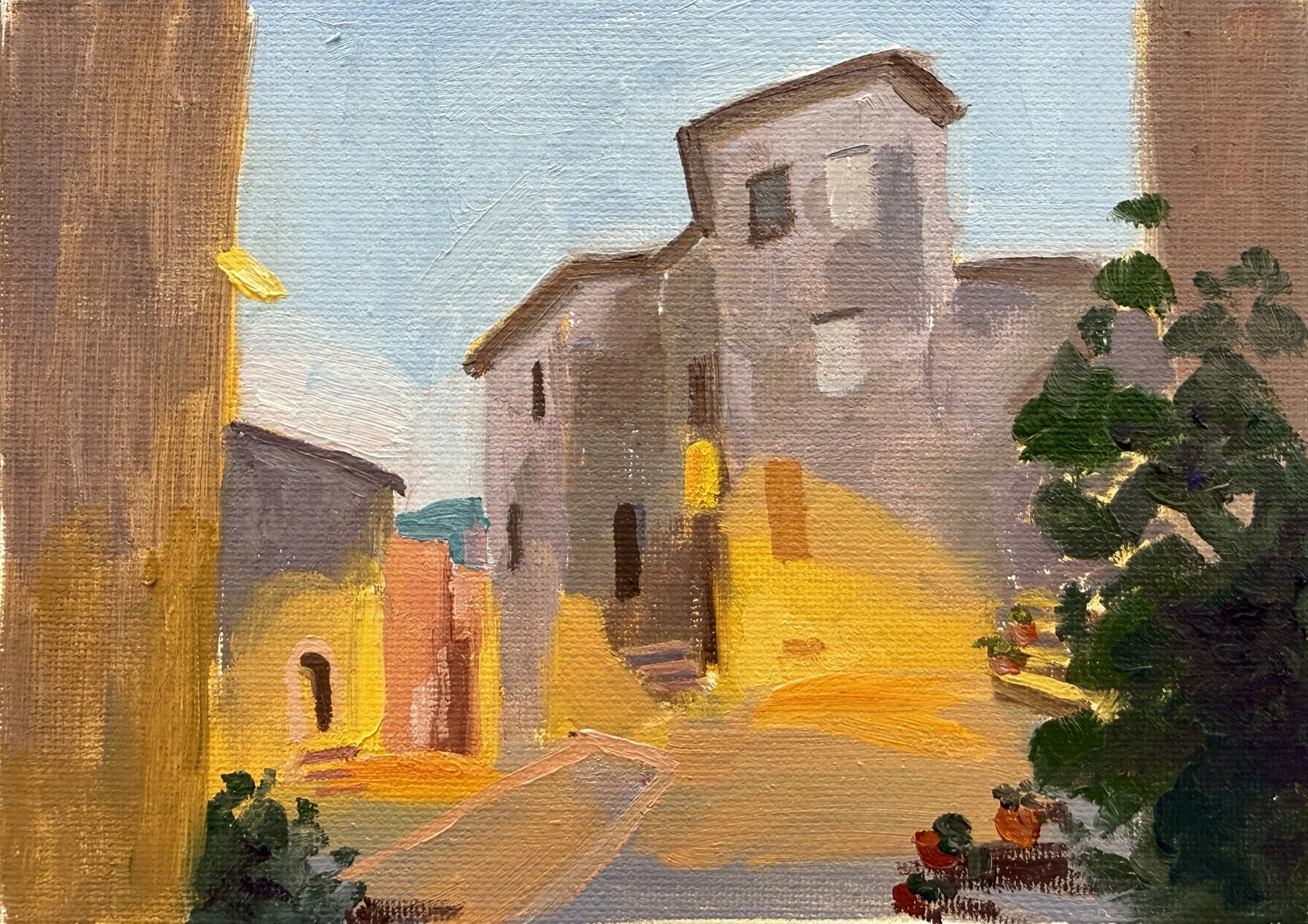 Sunset in Italy, 2026
Oil on canvas board
7 × 5 in