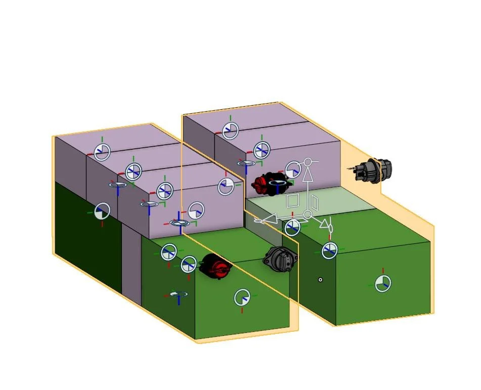Engineering Update: Relocating shocks to make room for Volts

We&rsquo;ve been heads-down in CAD redesigning the FrontiEV battery enclosures. The goal? Move the batteries from the truck bed to under the frame

To make this work, we&rsquo;re looking a