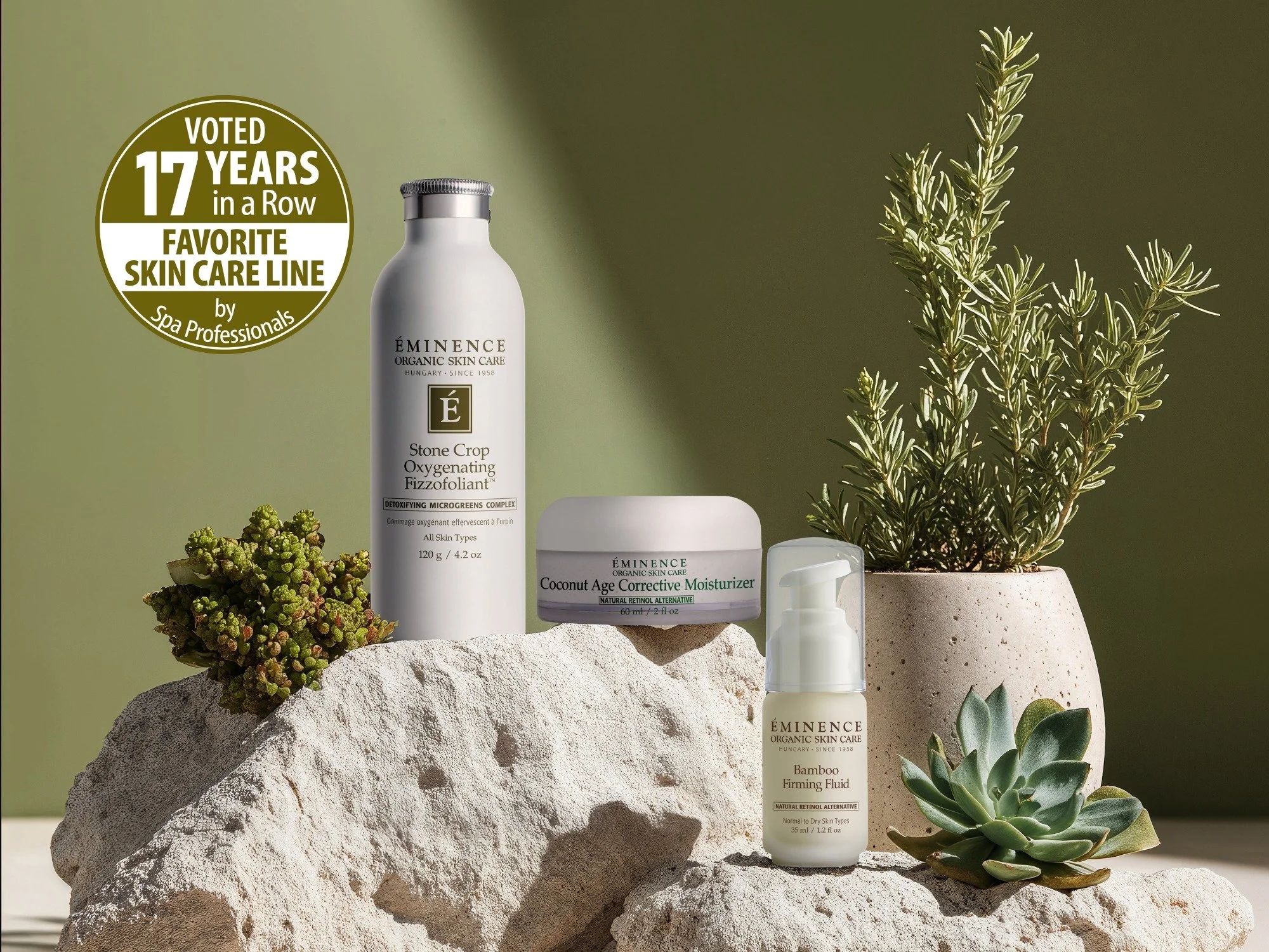 Eminence Organic Skin Care products used at Spa Éclat