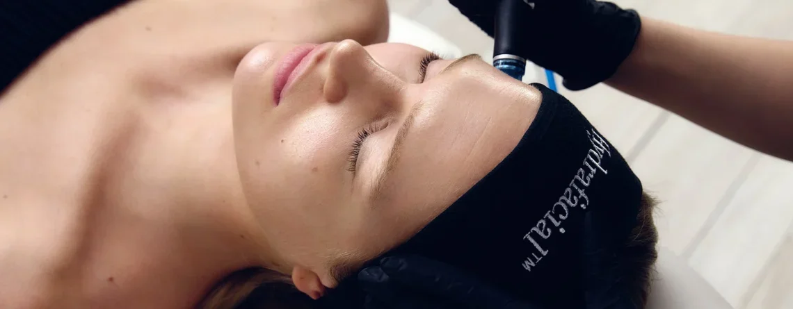 Signature Hydrafacial facial treatment for glowing, hydrated skin