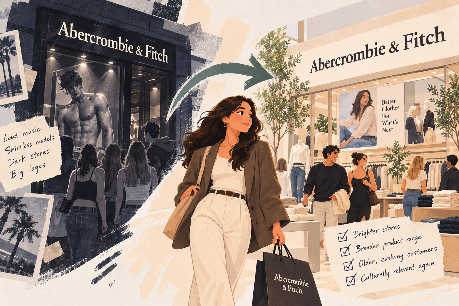 Abercrombie &amp; Fitch: How the Mall Brand Grew Up