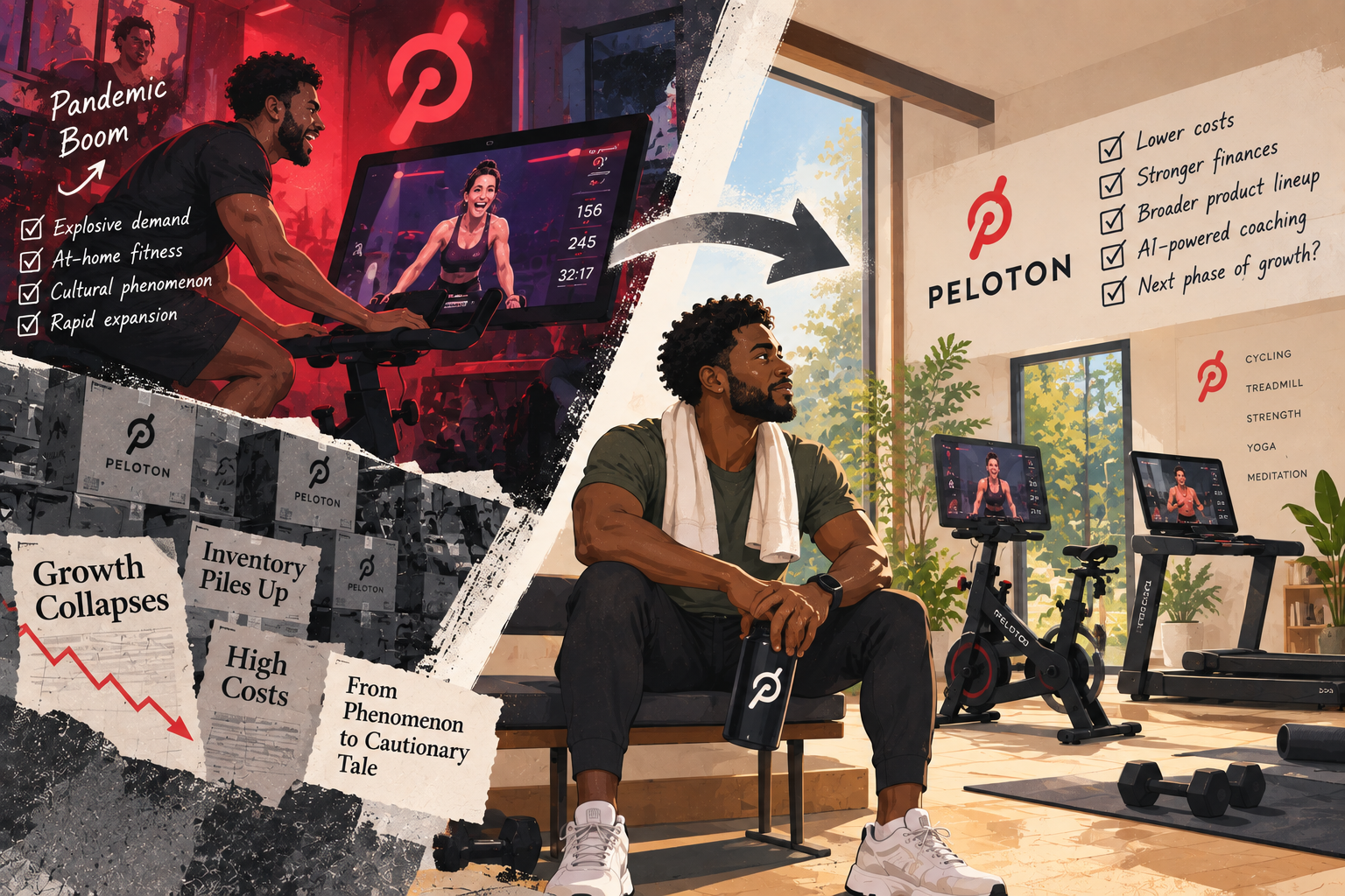 Peloton: The Comeback After the Pandemic Boom