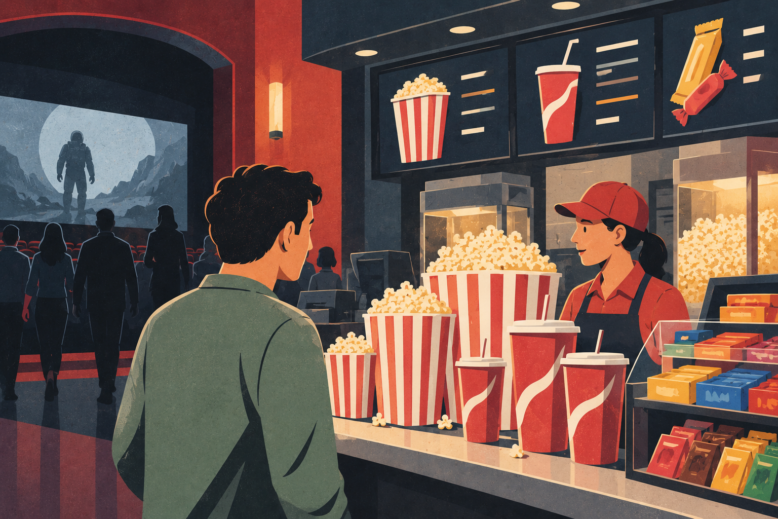 Why Movie Theaters Care So Much About Popcorn