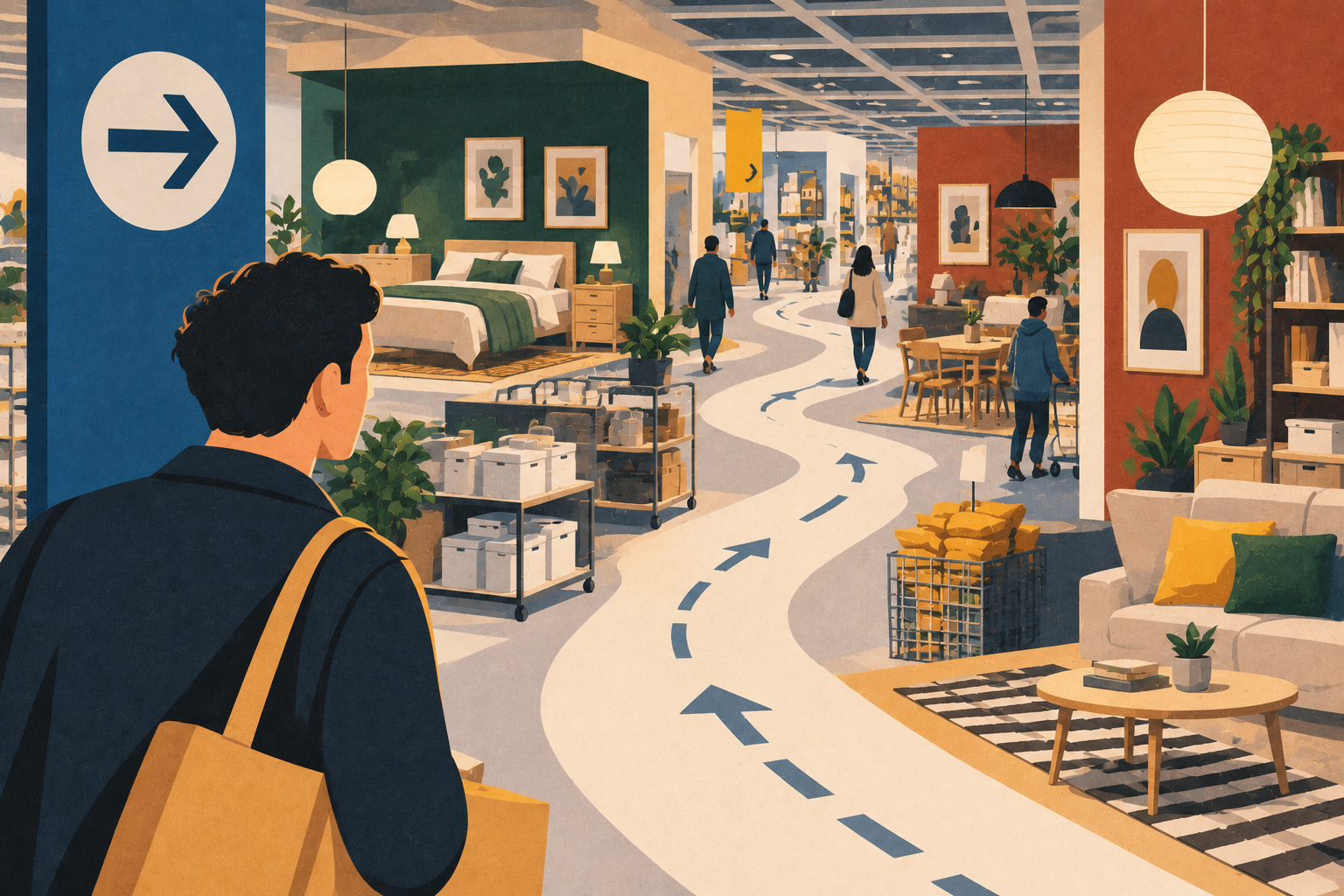 Why IKEA Makes You Walk Through the Entire Store