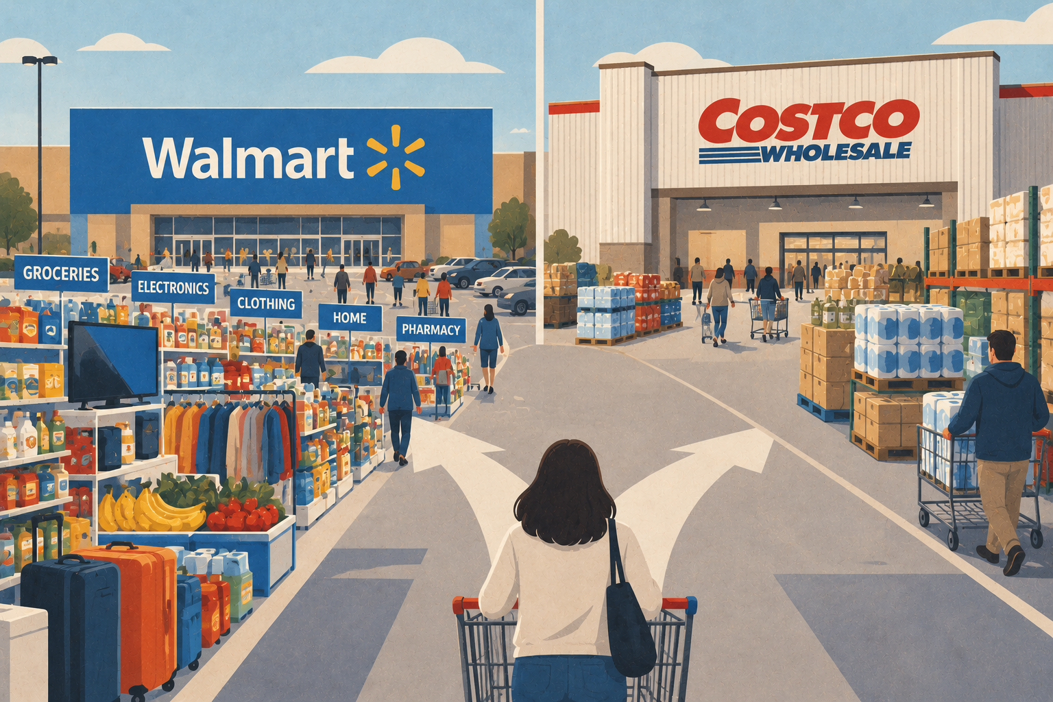 Costco vs. Walmart: Two Very Different Retail Empires