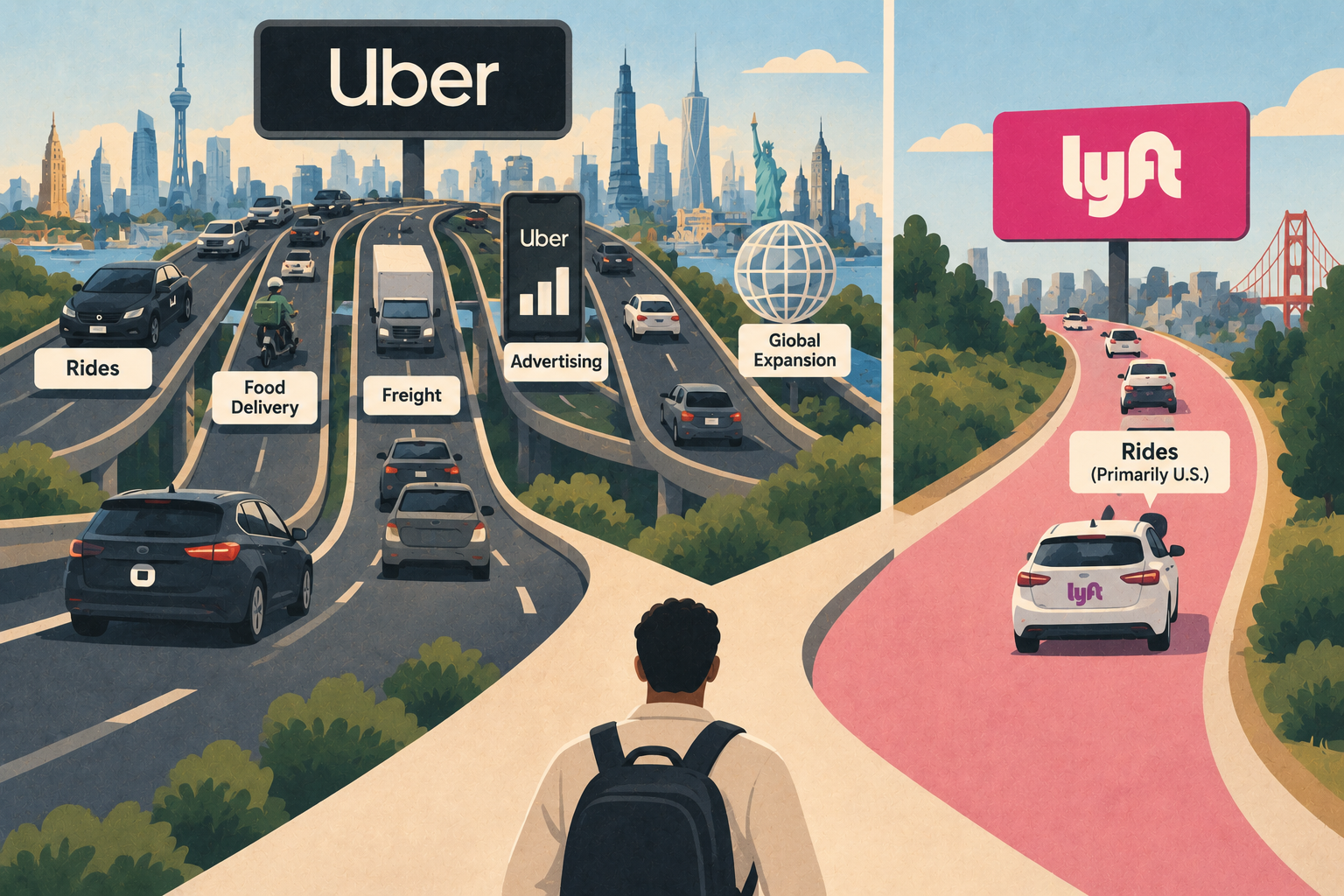 Uber vs. Lyft: Why One Pulled So Far Ahead