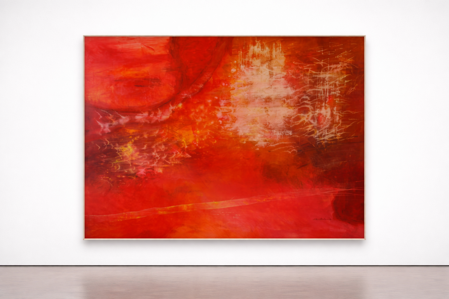 230 x 190 cm
Aquacryl auf Leinwand