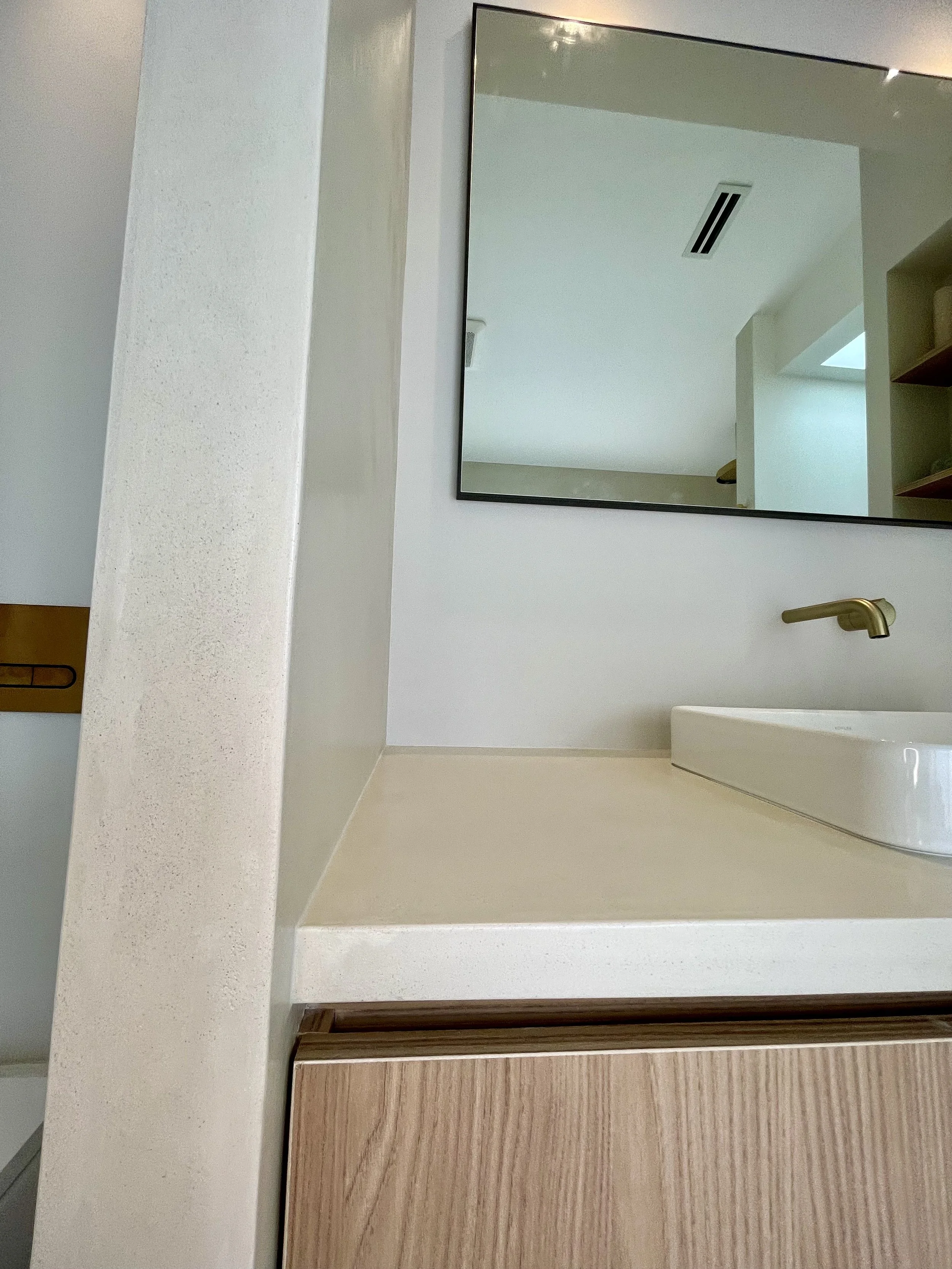 TADELAKT SHOWER, MICRO CEMENT SHOWER, PLASTER SHOWER