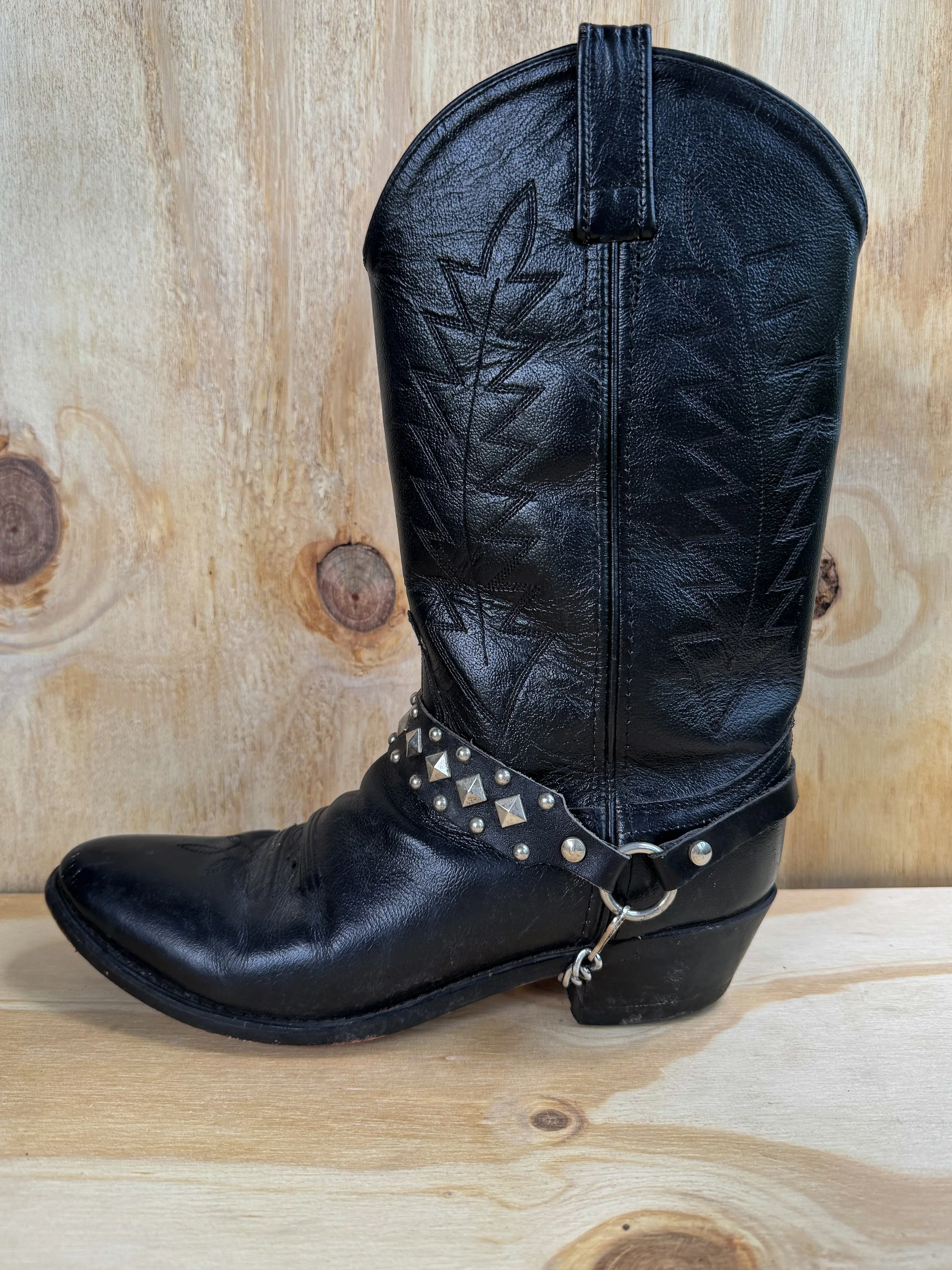 Vintage Diamond Stud Boot Chains