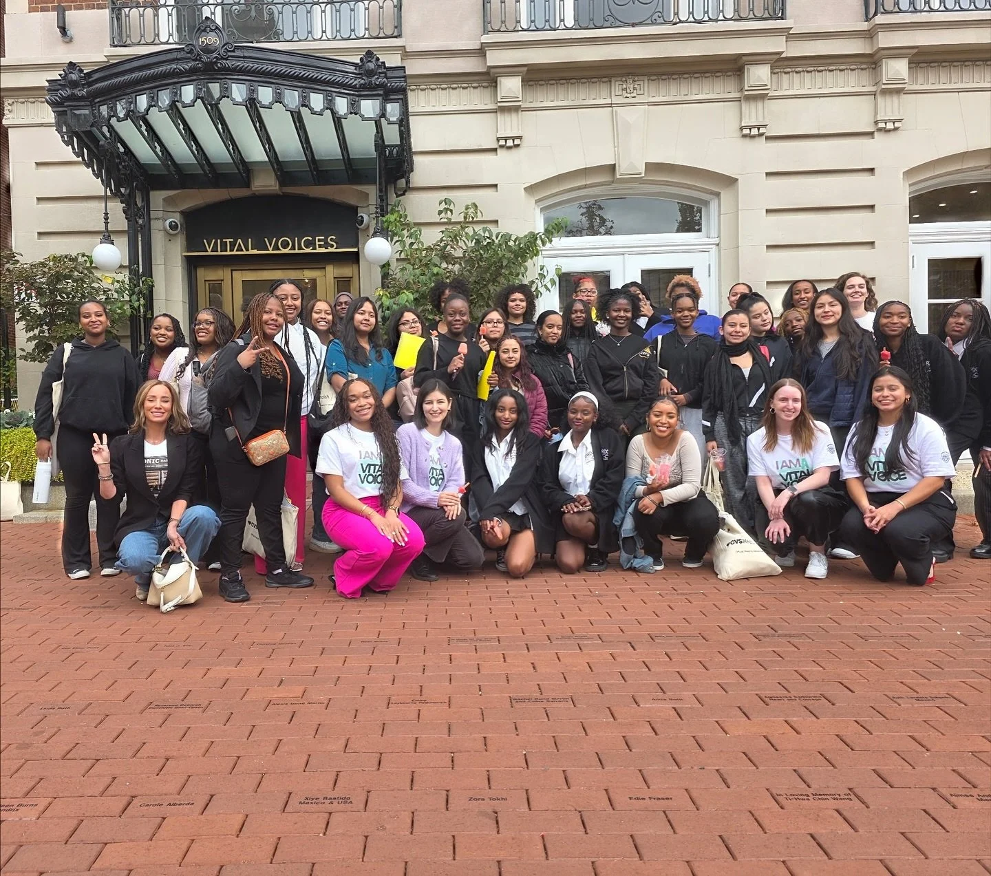 @thethirdlineproject was proud to take a small but meaningful part in the Vital Voices International Day of the Girl Summit. 50 local DC high school young women participated in a full day of wellness-centered activities, mentoring, and building authe