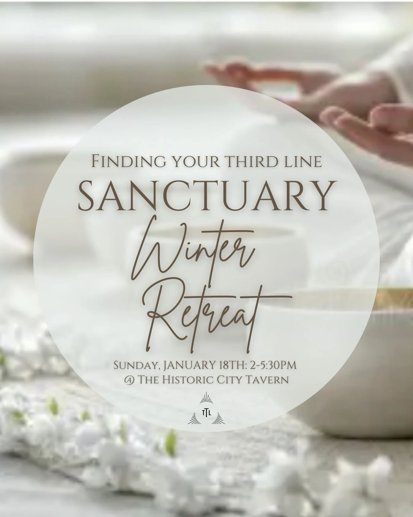 🚨 NEW RETREAT DATE 🚨 
Sunday, January 18th, 2-5:30pm
The City Tavern, Georgetown 
@citytavern_dc 

We have something really special for you to look forward to in the New Year&hellip;

SANCTUARY: An Archetype Exploration
In collaboration with Blackb