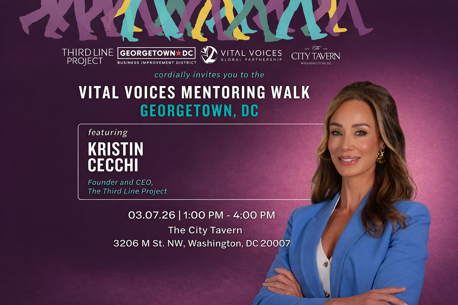 Vital Voices Georgetown Mentoring Walk