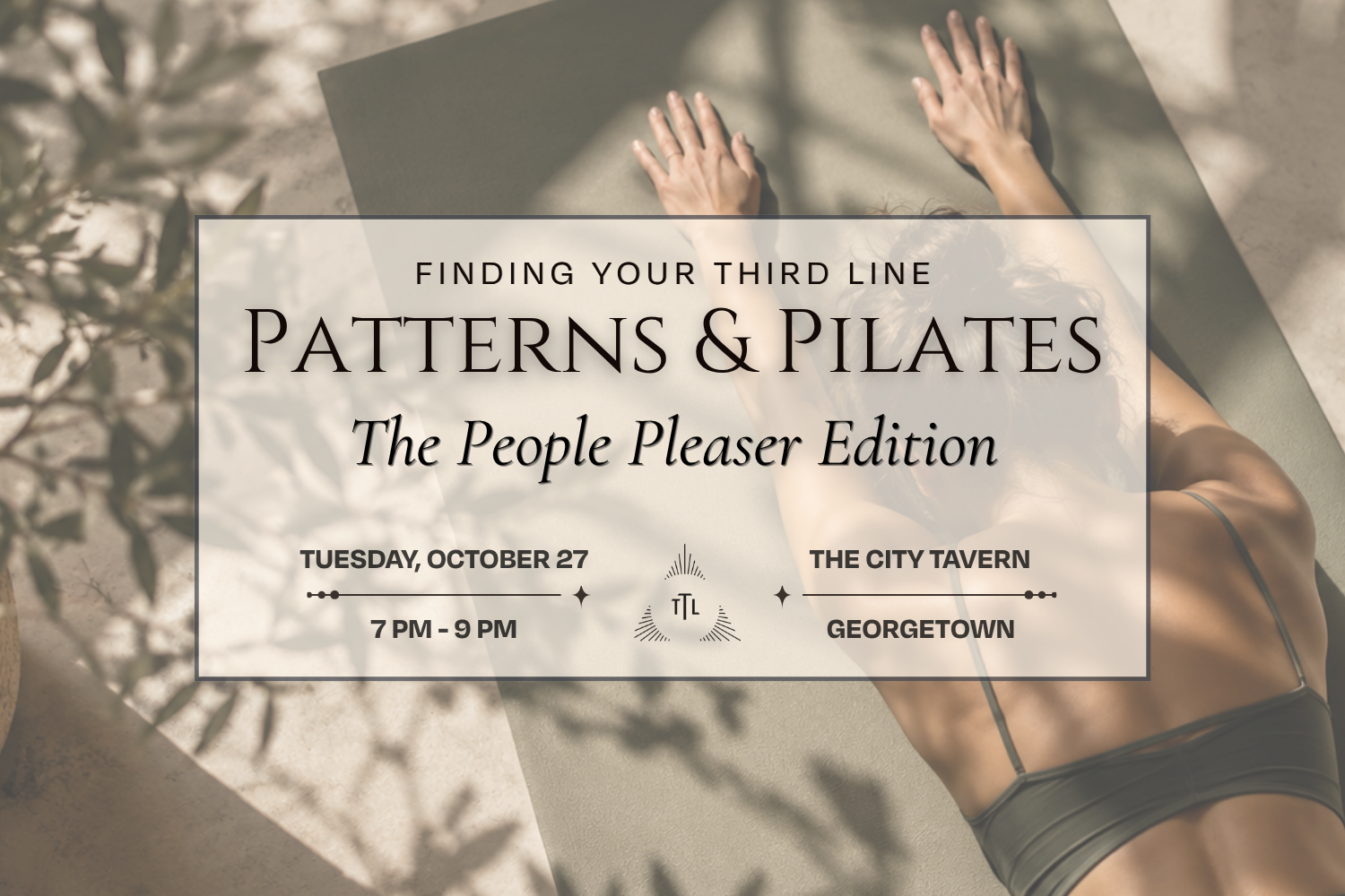 Patterns & Pilates: The People Pleaser Edition