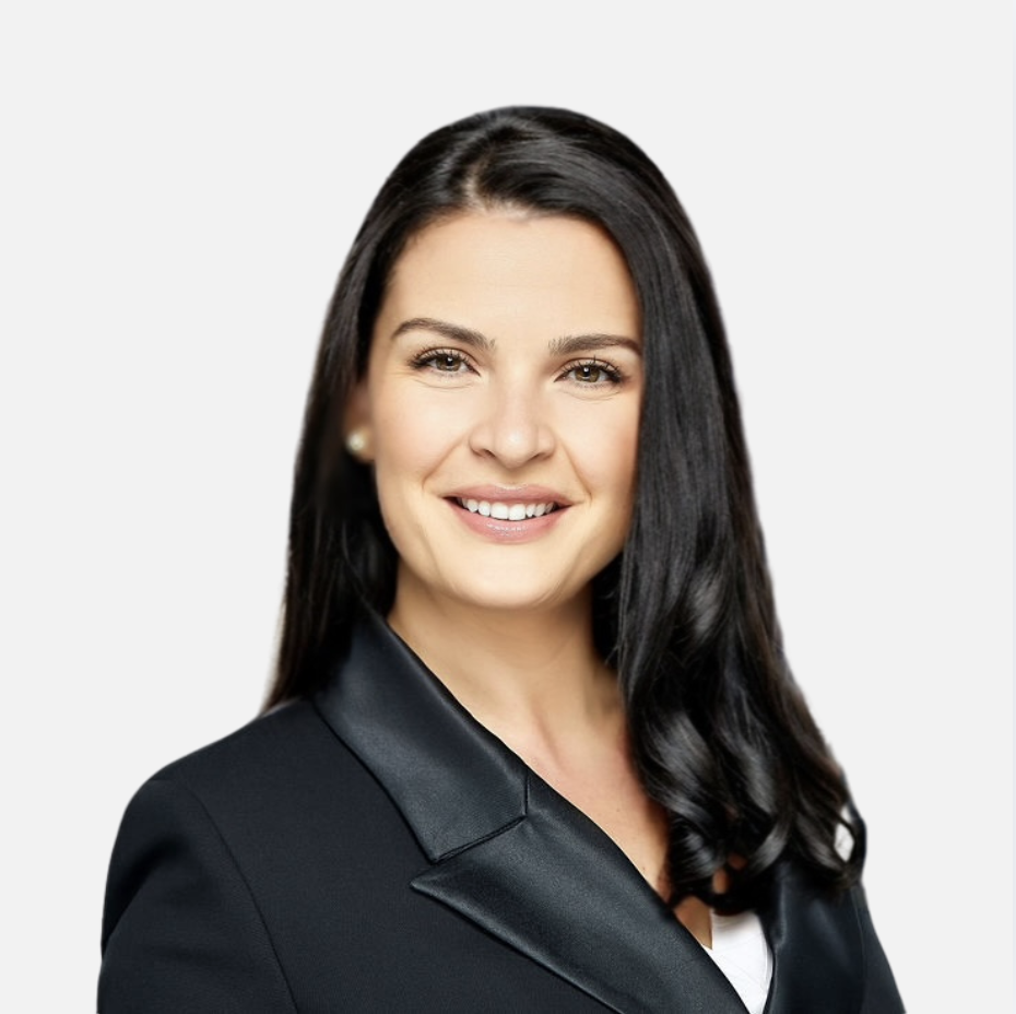 Woman with long dark hair