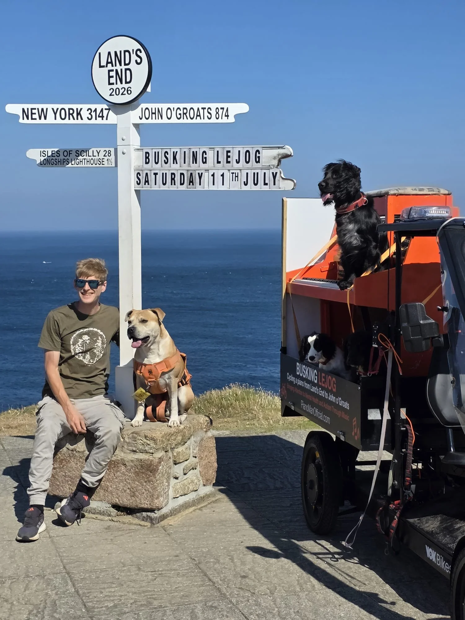 Day 1: Land’s End to Porthleven