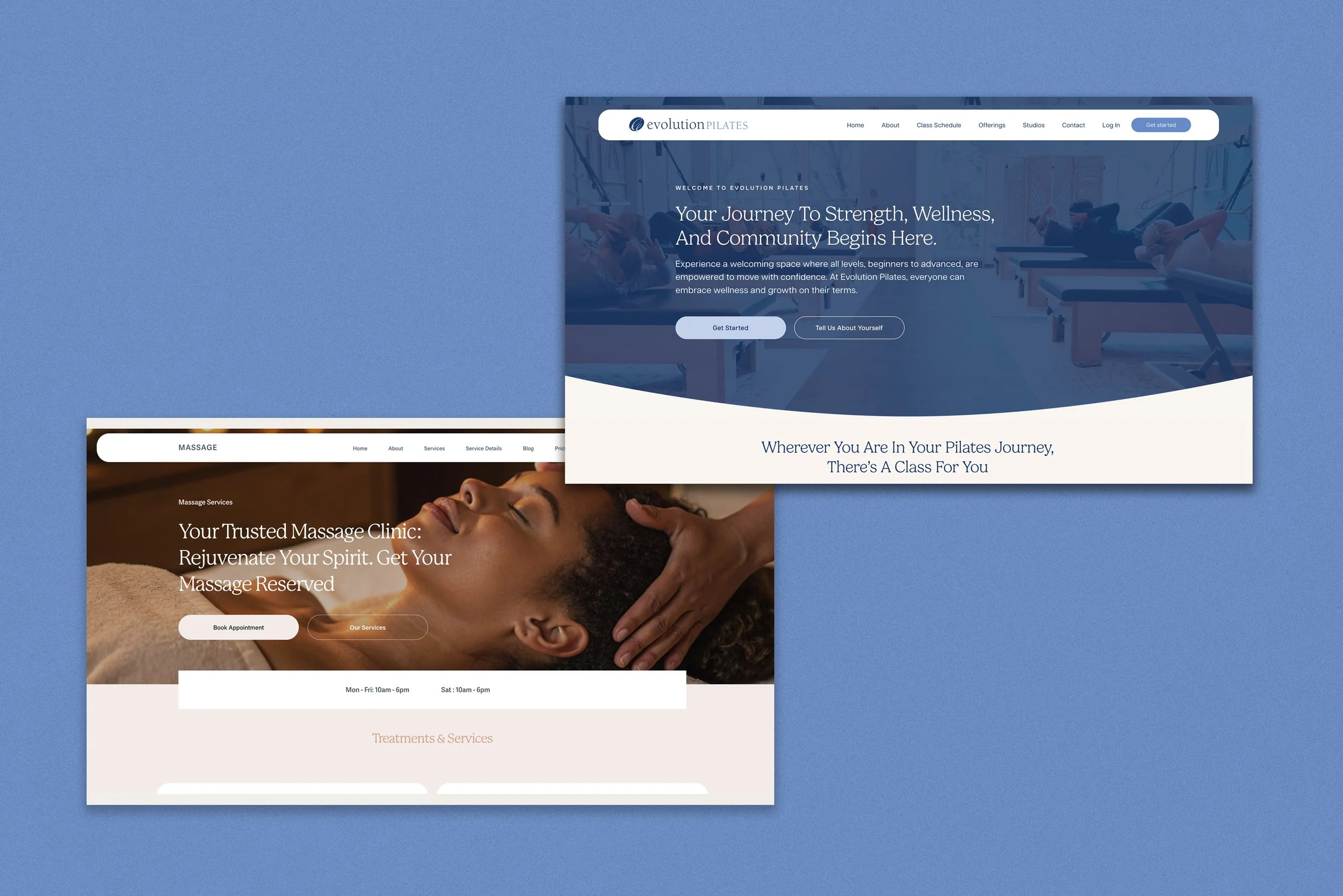 Squarespace Template Restyle