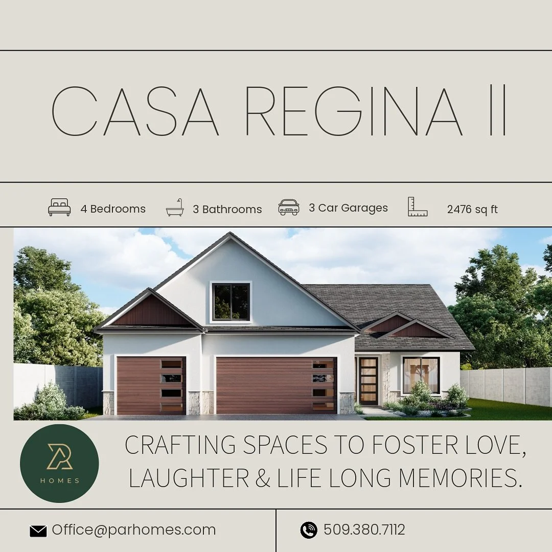 🏡 Introducing Casa Regina II &ndash; Where Elegance Meets Comfort

Step into the spacious sophistication of Casa Regina II, a thoughtfully designed 2,476 sq. ft. rambler with a bonus room that blends modern style with everyday functionality.

✨ Feat