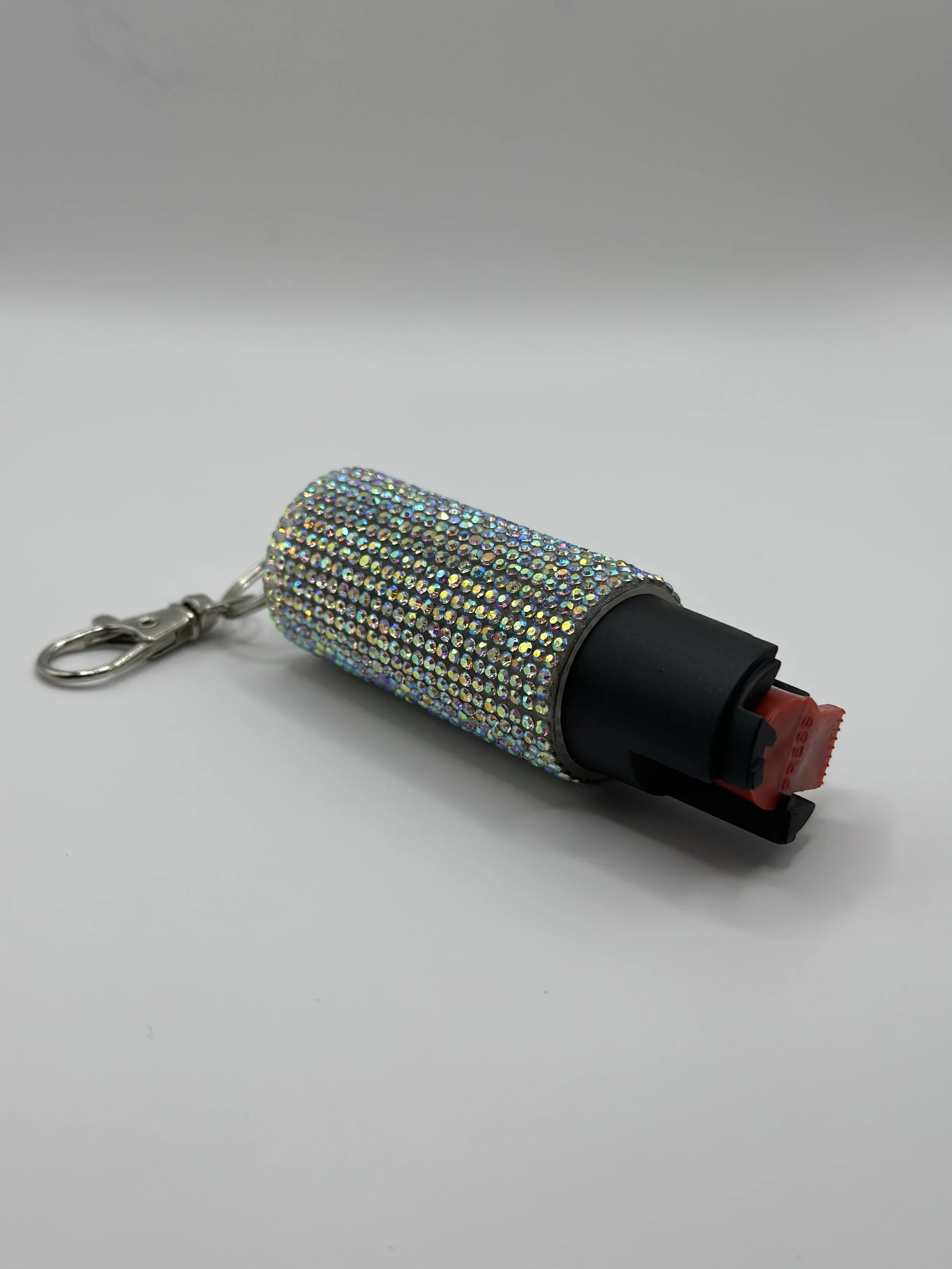 Bling Diamond Self Defense Pepper Spray Keychain Accesory